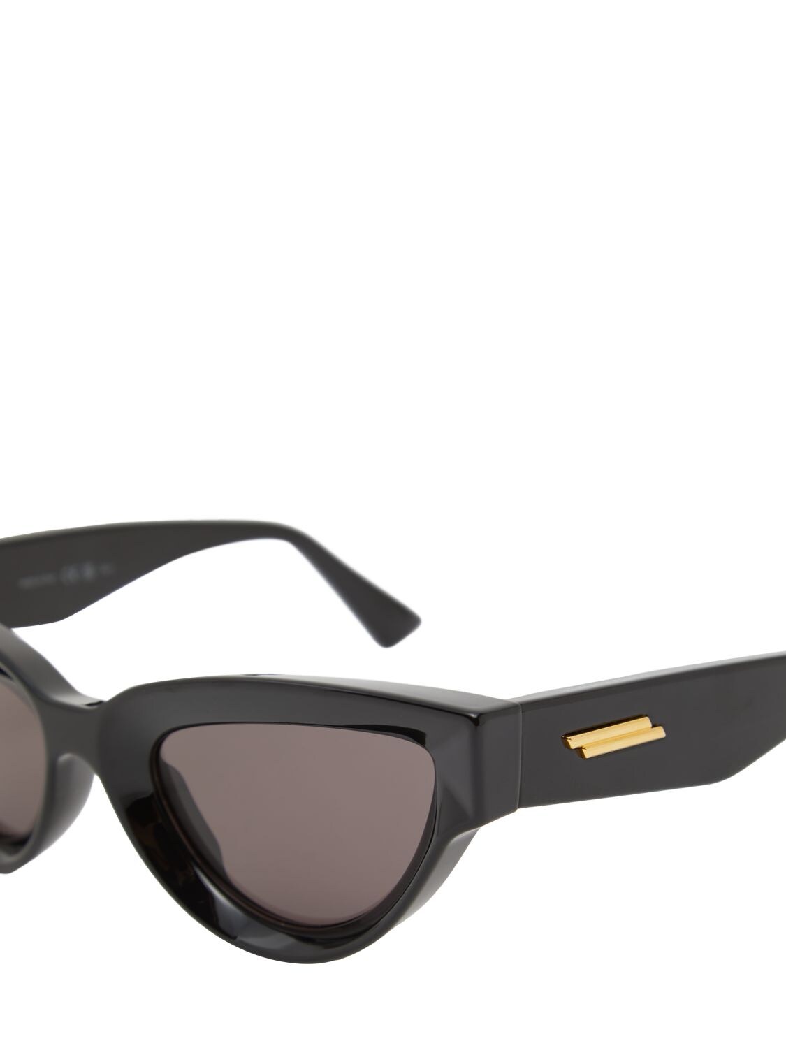Shop Bottega Veneta Bv1249s Acetate Sunglasses In Black