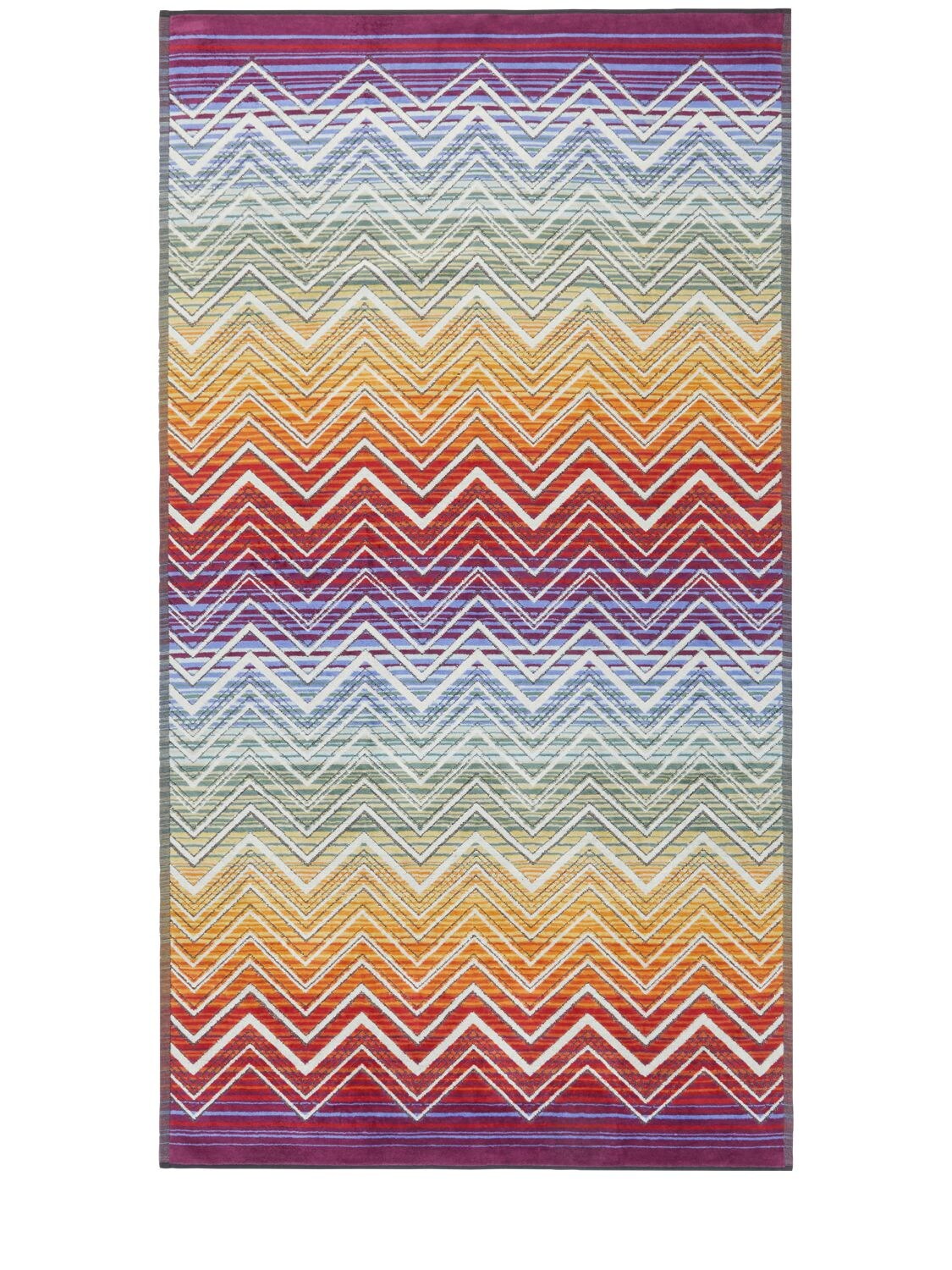 Shop Missoni Home Collection Tolomeo Bath Sheet In Multicolor