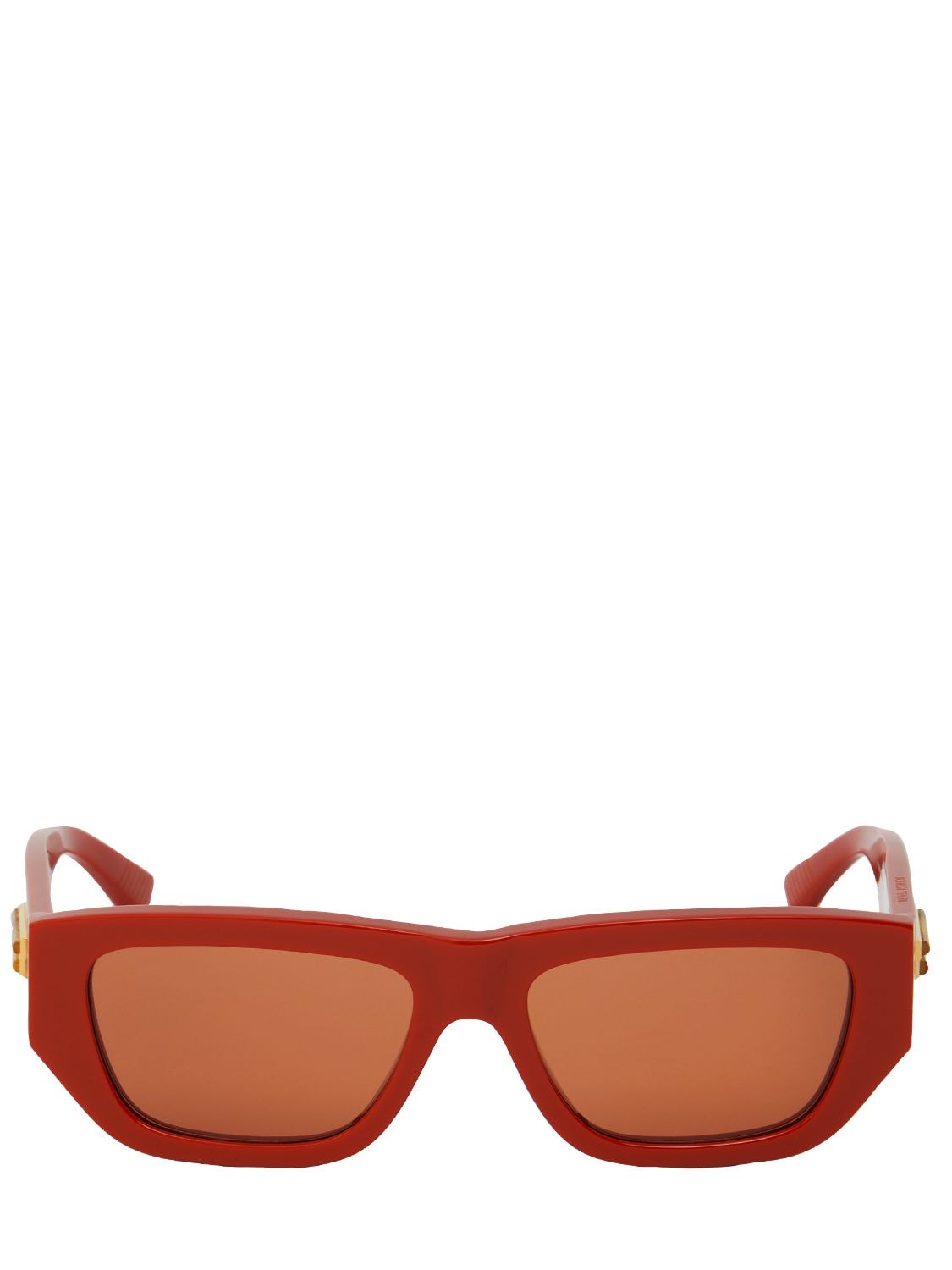 Bottega Veneta Bv1252s Acetate Sunglasses In Orange