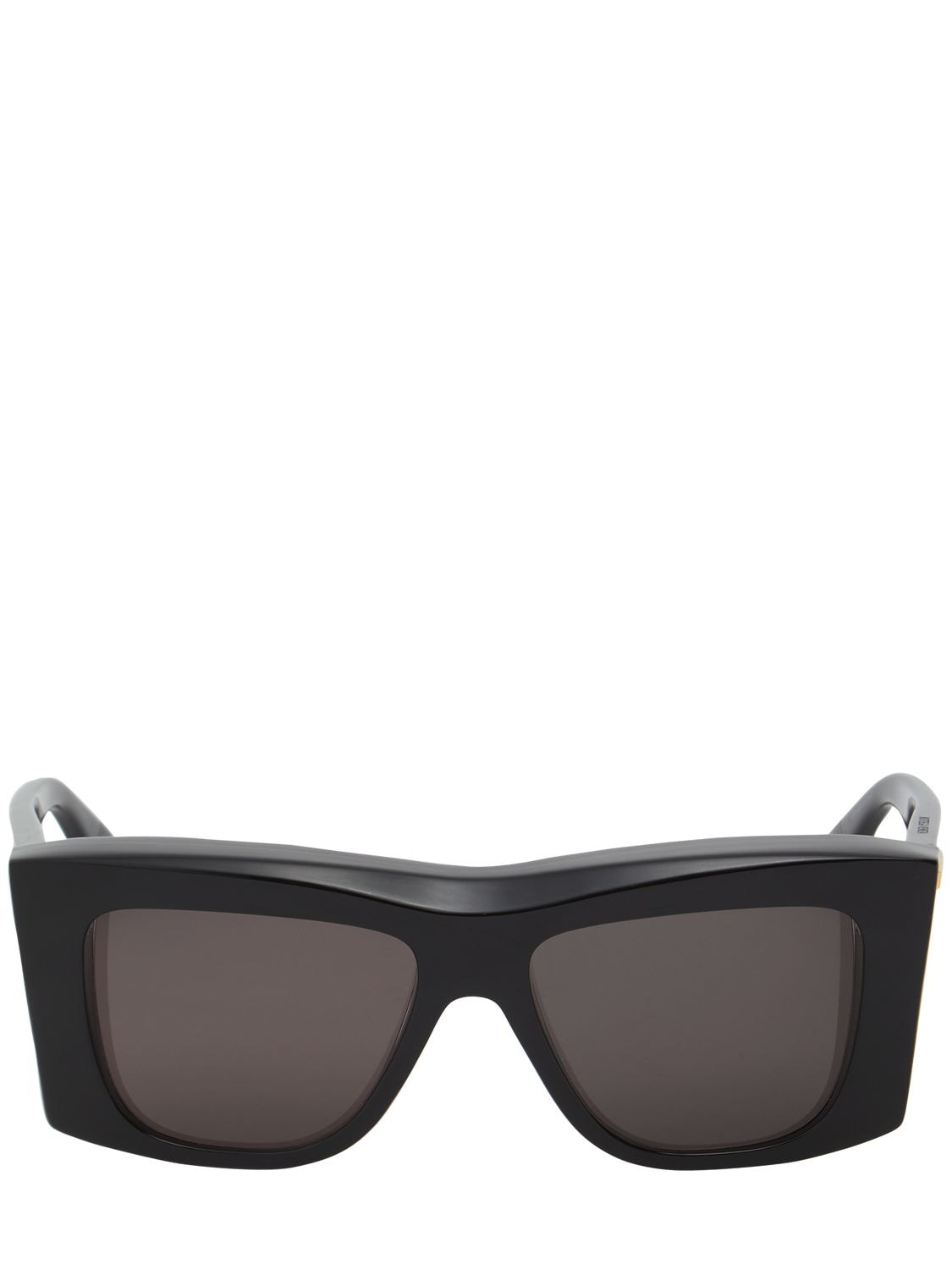 Bottega Veneta Bv1270s Acetate Sunglasses In Black,grey