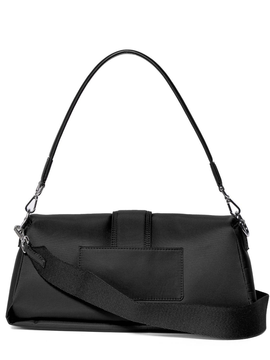 Shop Jacquemus Le Bambimou Nylon Crossbody Bag In Black