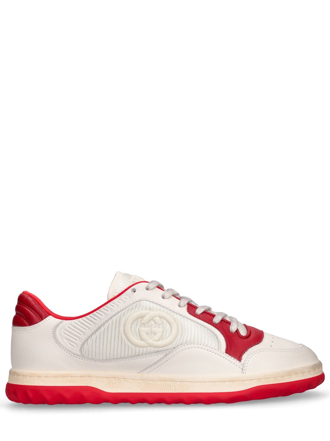GUCCI MAC80 LEATHER SNEAKERS