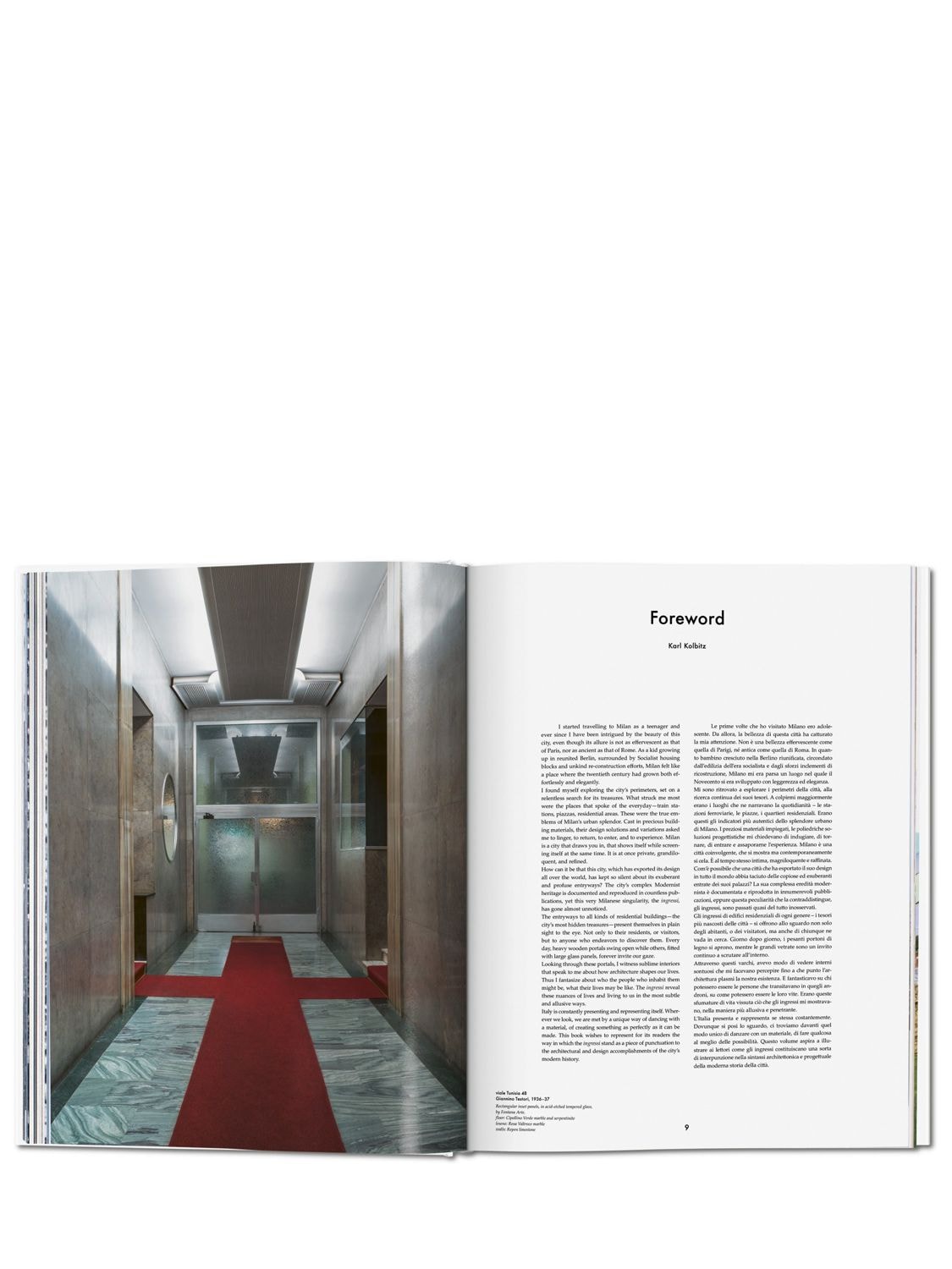 Libro Entryways of Milan in Multicolore - Taschen