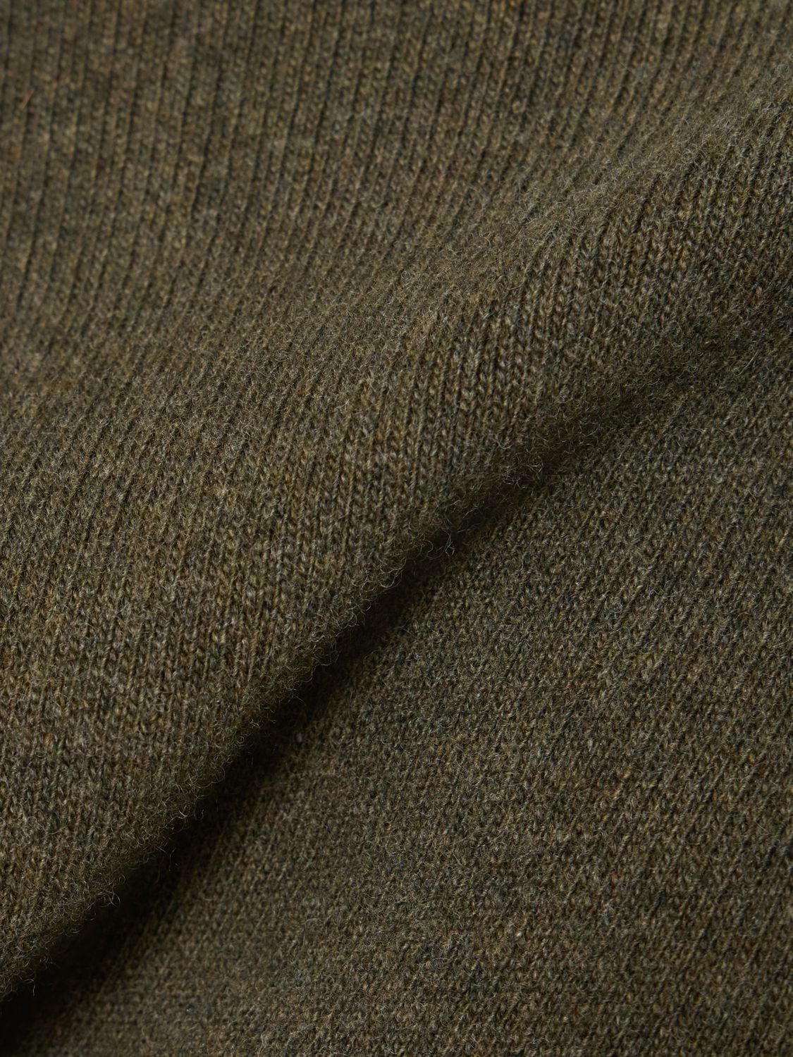 Shop Annagreta Livia Wool Pullover In Dark Green