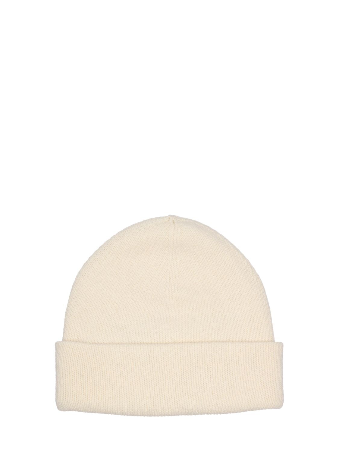 Annagreta Viola Wool Hat In White Undyed