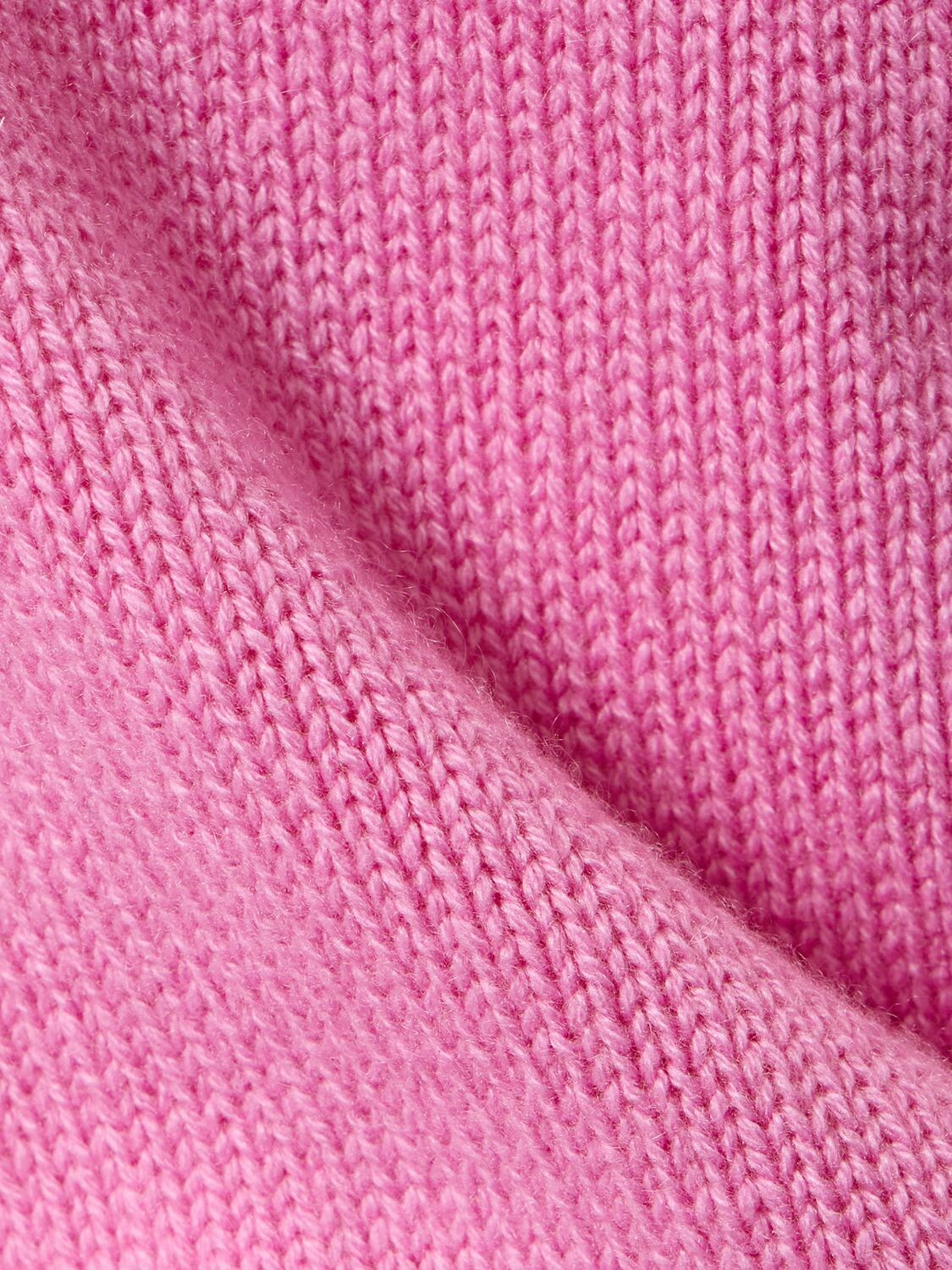 Shop Annagreta Marina Cashmere Crewneck Sweater In Pink