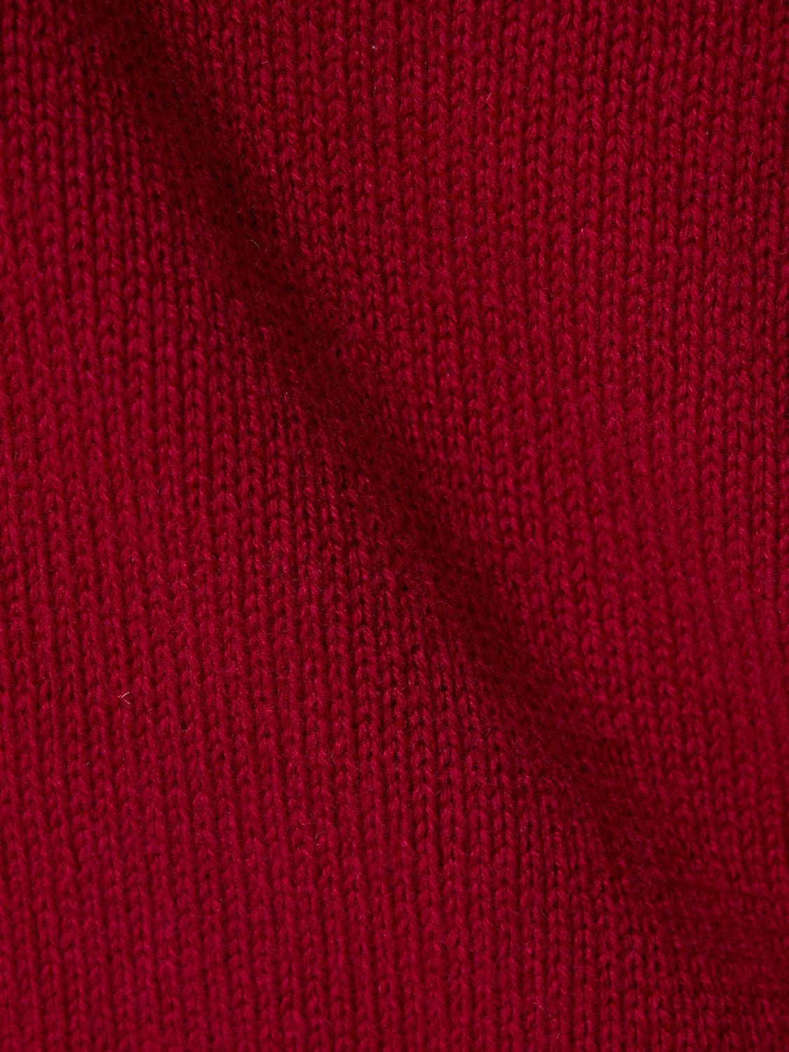 Shop Annagreta Marina Cashmere Crewneck Sweater In Bordeaux