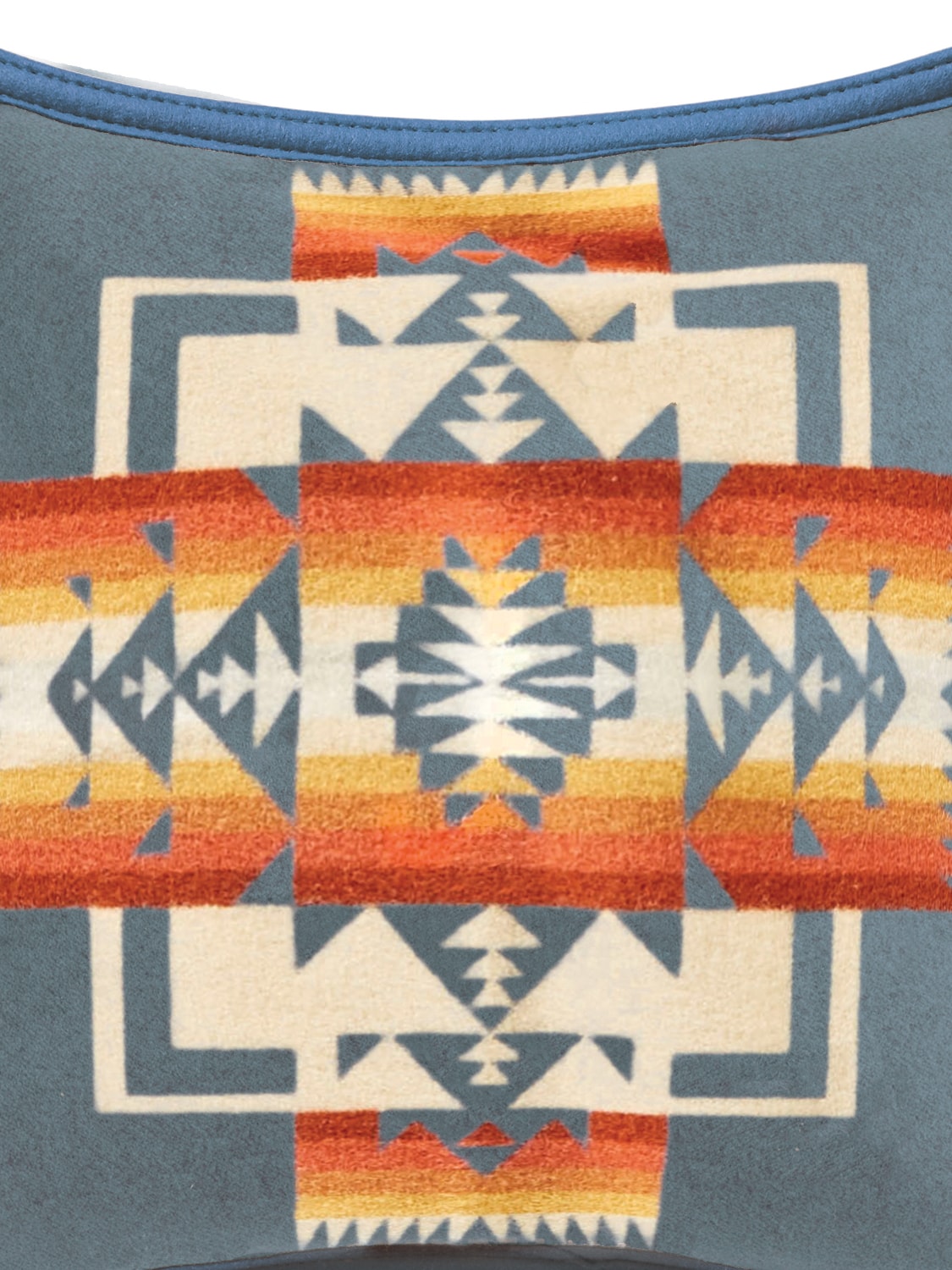 Shop Pendleton Woolen Mills Chief Joseph Cushion In Blue