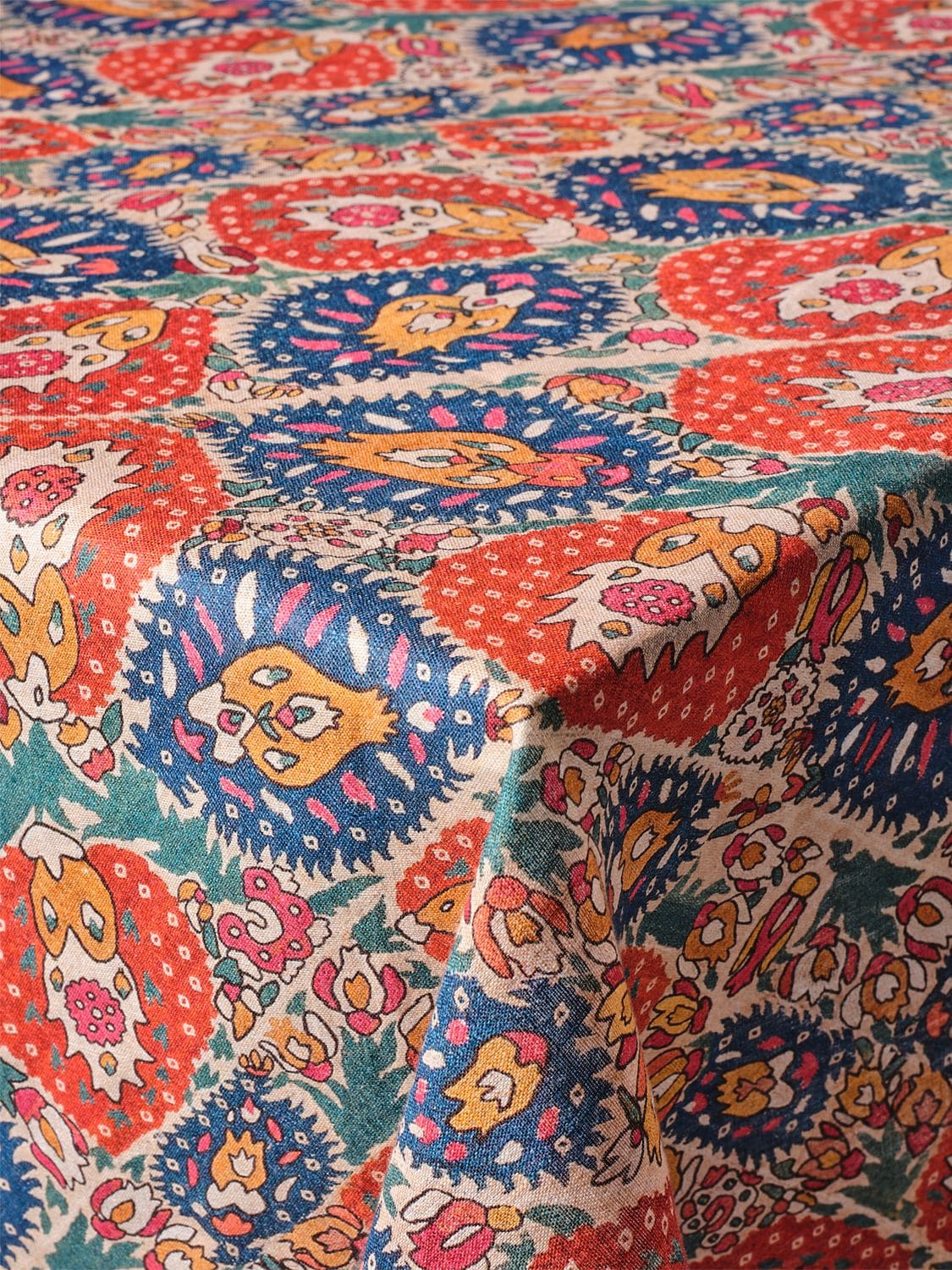 Shop Cabana Ioannina Rectangular Tablecloth In Multicolor