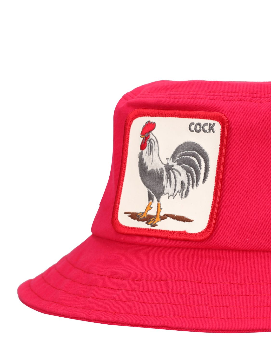 Shop Goorin Bros Bucktown Rooster Cock Bucket Hat In Red,multi