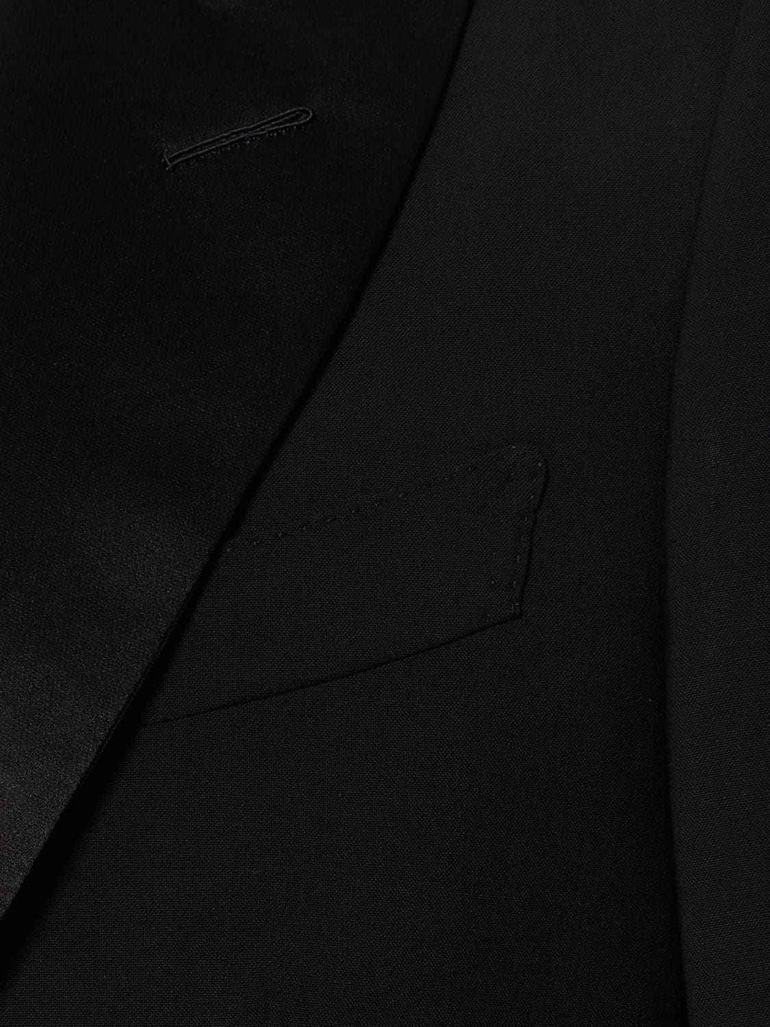 Shop Tom Ford O'connor Stretch Wool Plain Weave Suit In Black
