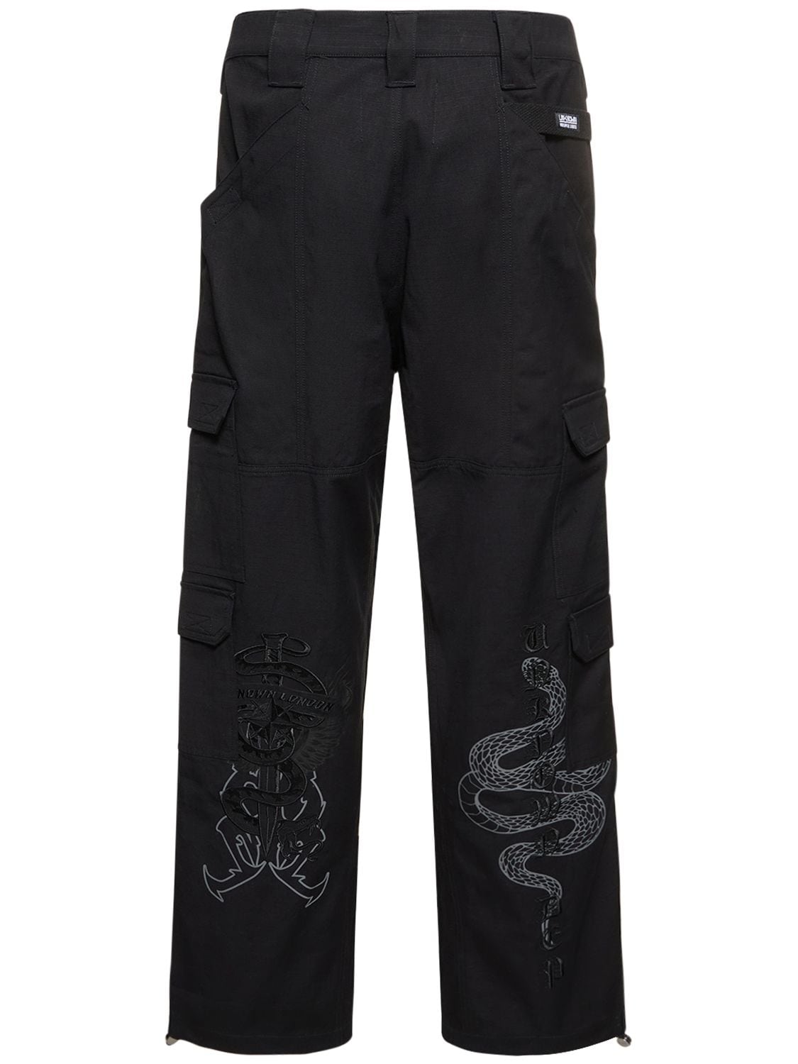 Distressed Cairo Cotton Cargo Jeans – MEN > CLOTHING > PANTS
