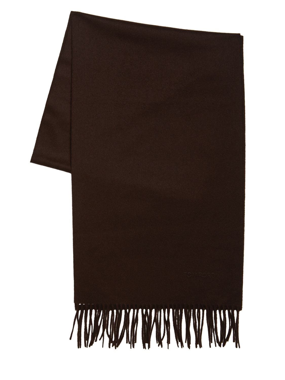 Fringed Cashmere Scarf – MEN > ACCESSORIES > SCARVES & WRAPS