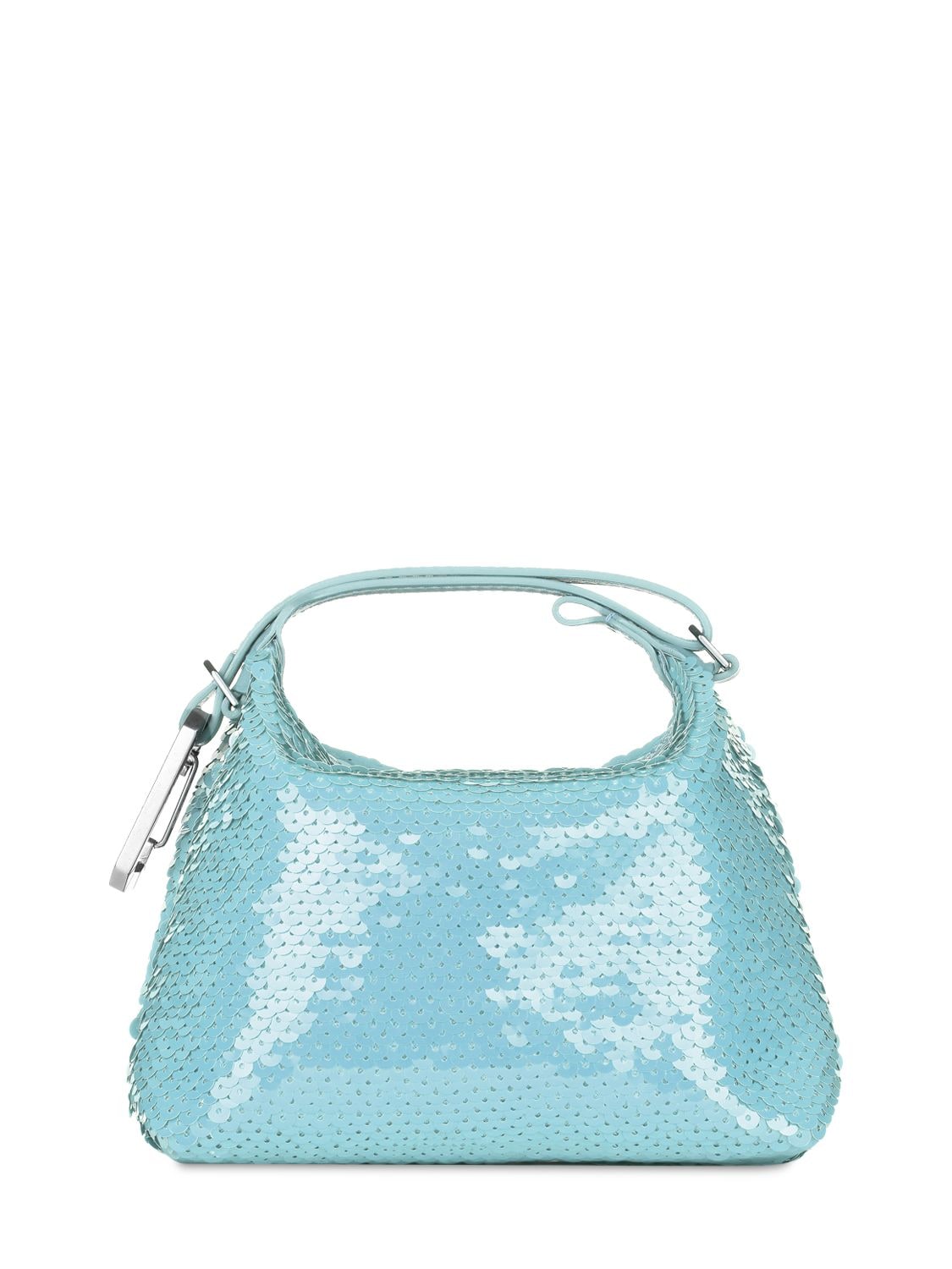 Image of Slim Moon Sequined Leather Bag