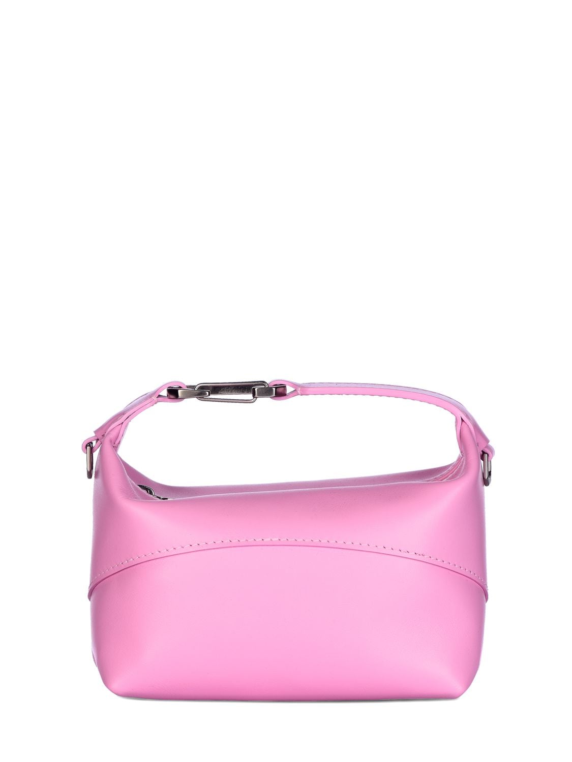 Eéra Moon Leather Top Handle Bag In Baby Pink