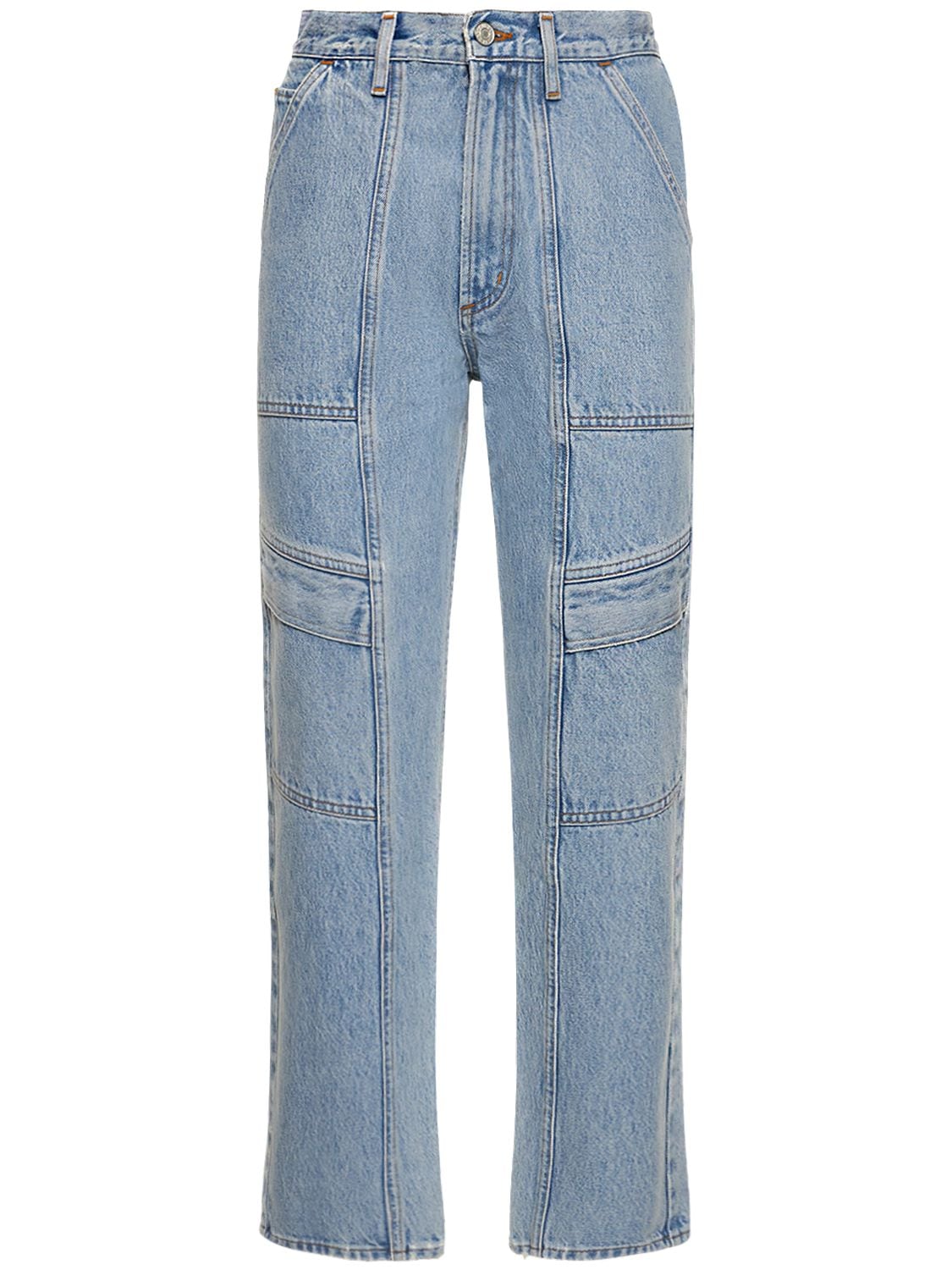 Image of Cooper Straight Denim Cargo Jeans