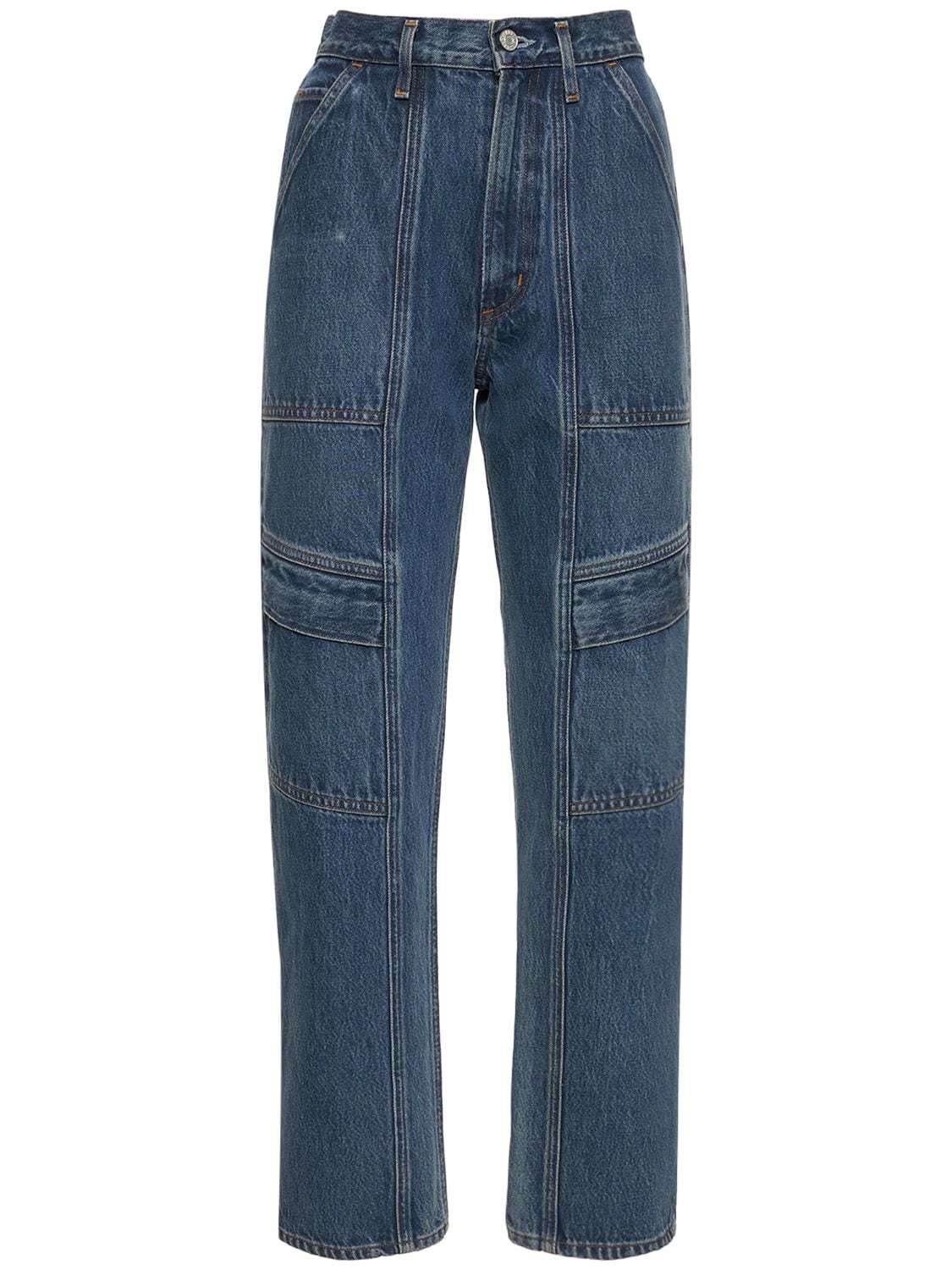 Cooper Straight Denim Cargo Jeans – WOMEN > CLOTHING > JEANS
