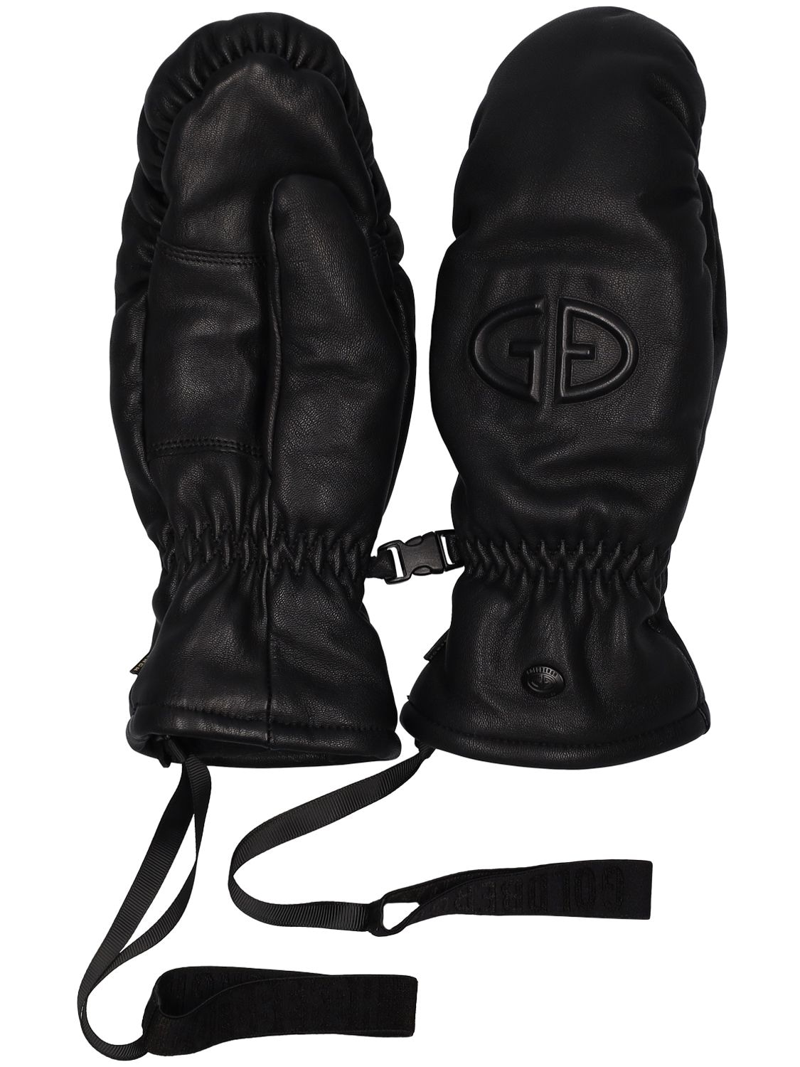 Goldbergh Hilja Leather Gloves In Black