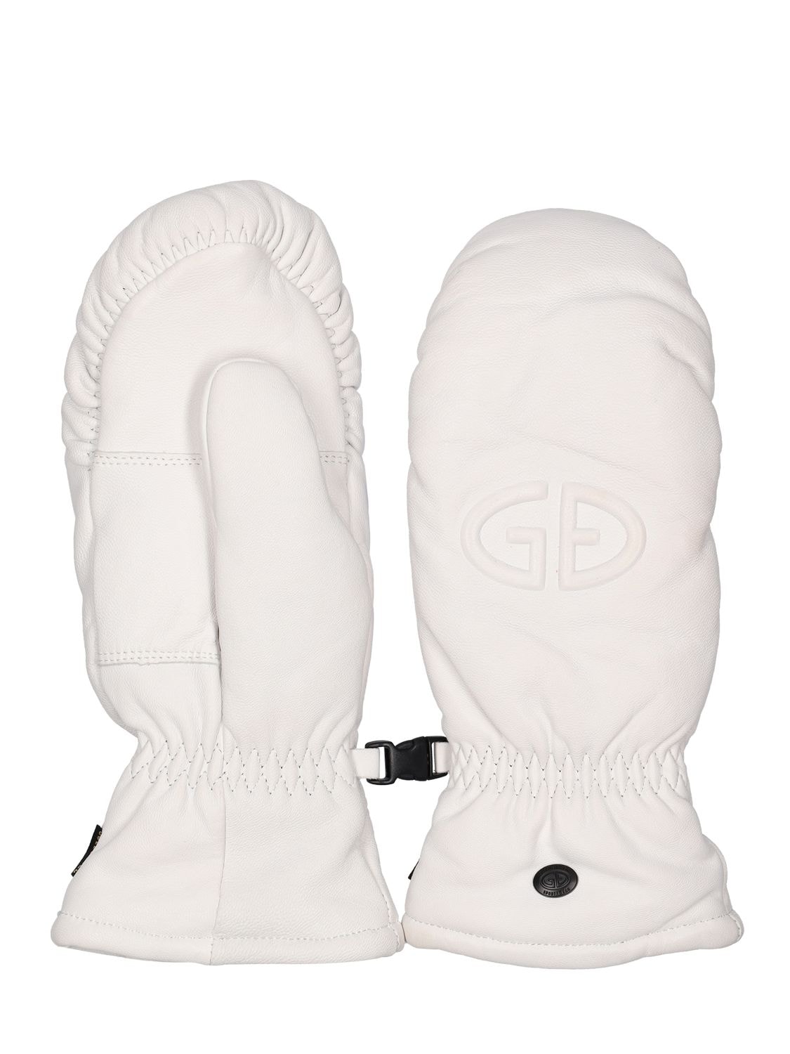 Goldbergh Hilja Leather Gloves In White