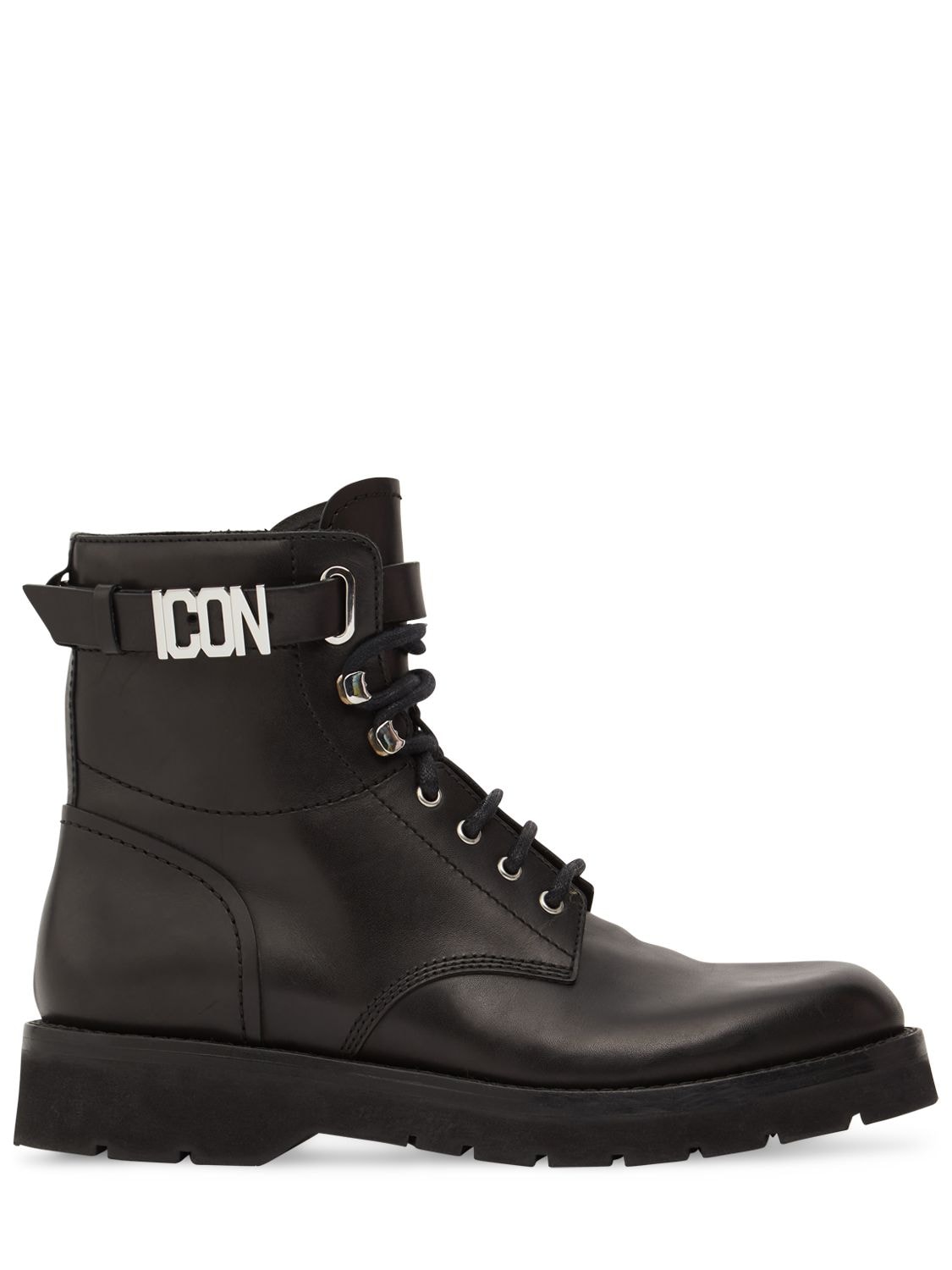 Icon Leather Combat Boots