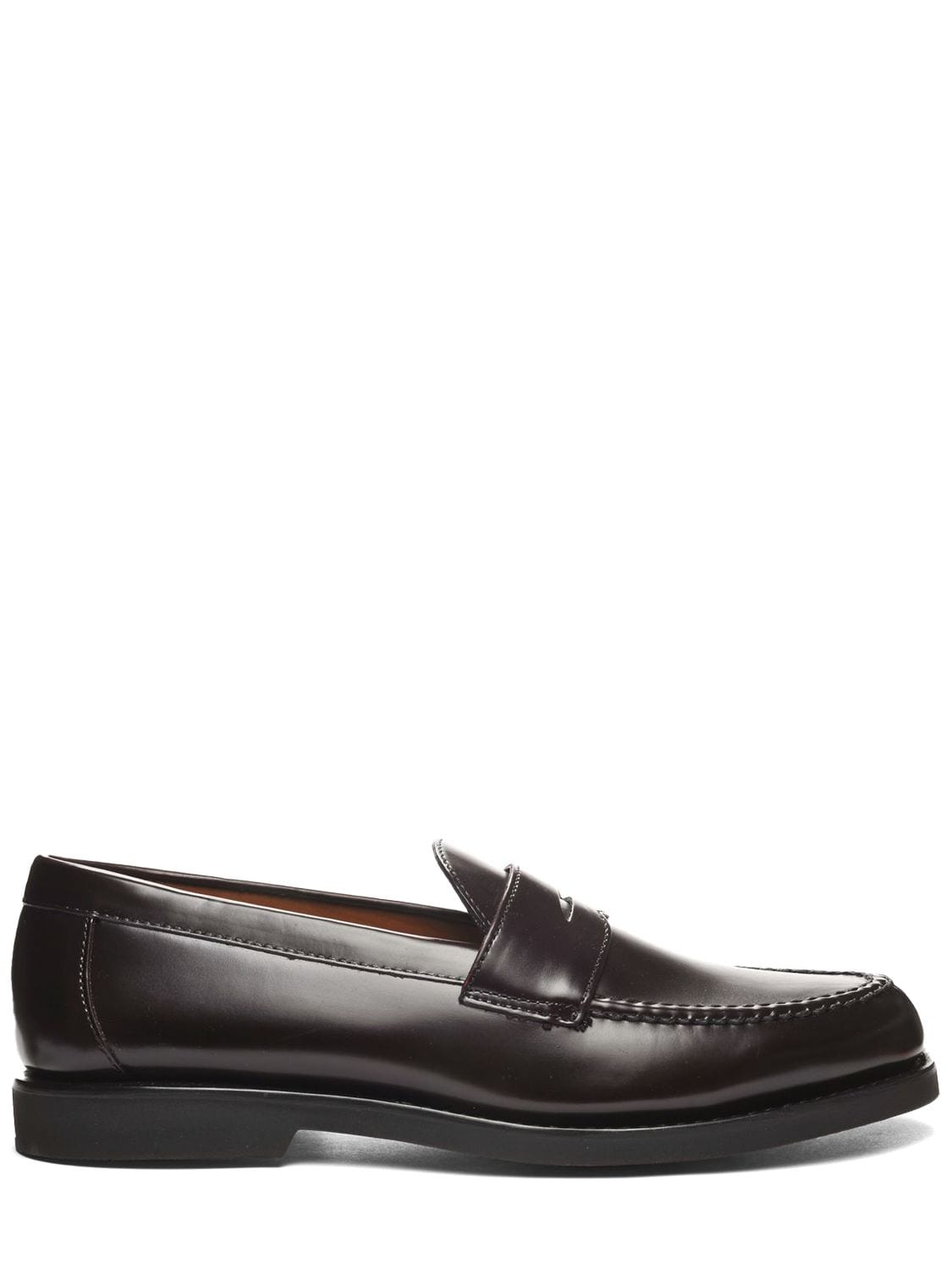 SEBAGO RYAN BRUSHED LEATHER LOAFERS