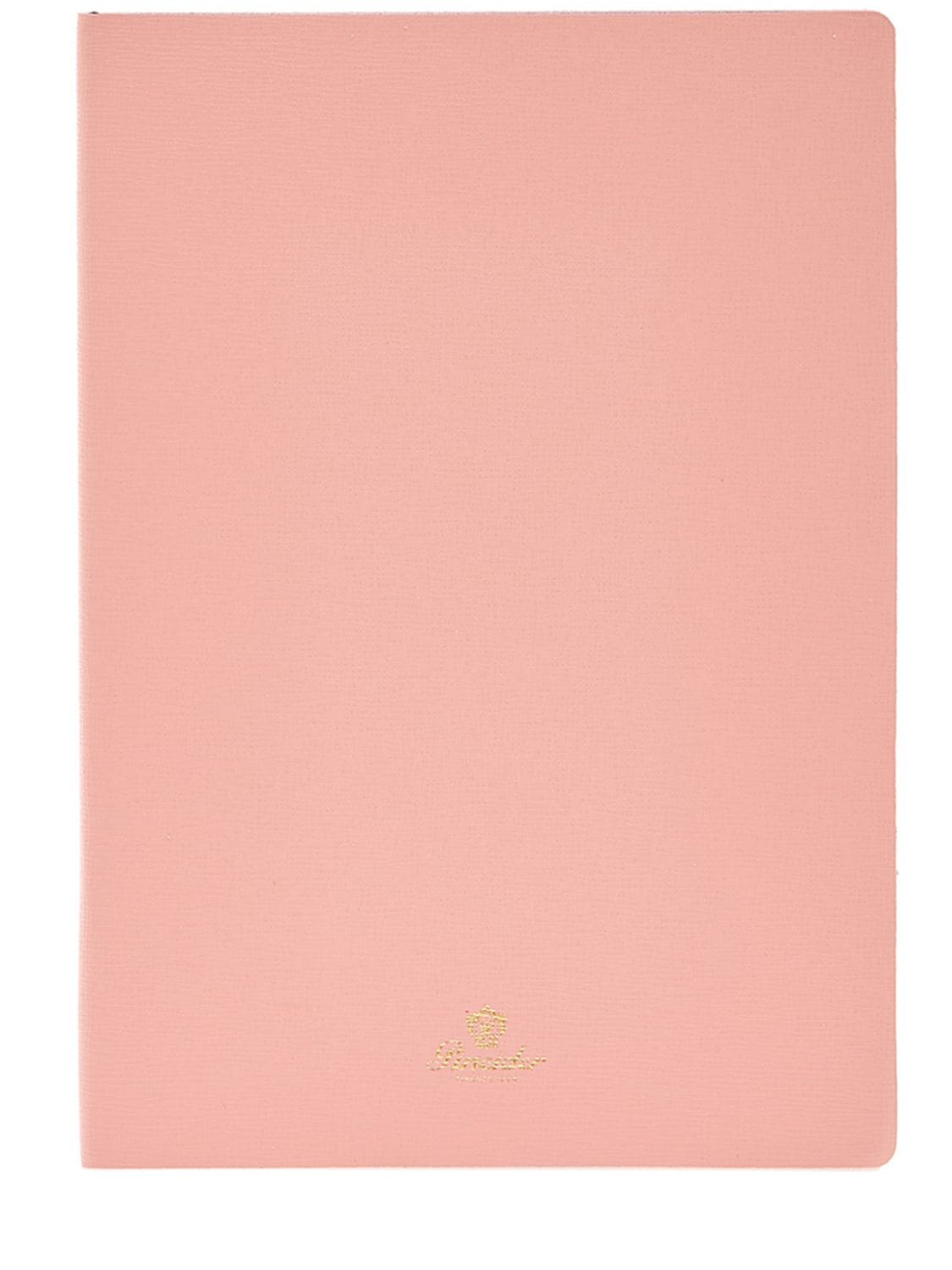 Shop Pineider Milano Notebook In Pink