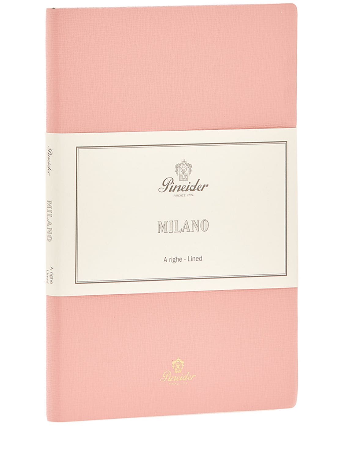 Pineider Milano Notebook In Pink