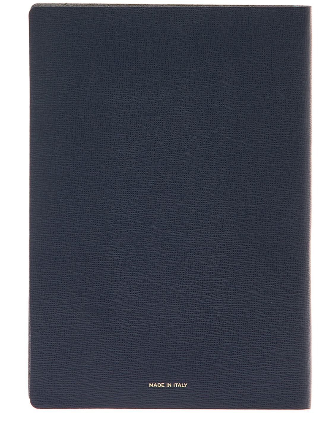 Shop Pineider Milano Notebook In Blue