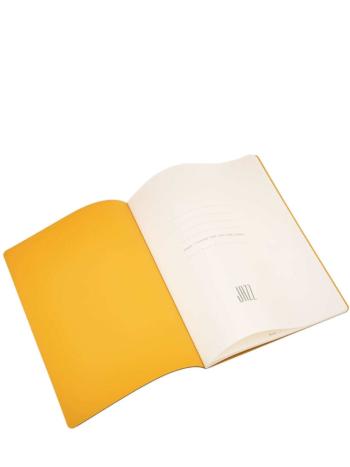 Shop Pineider Jazz Notebook In Yellow