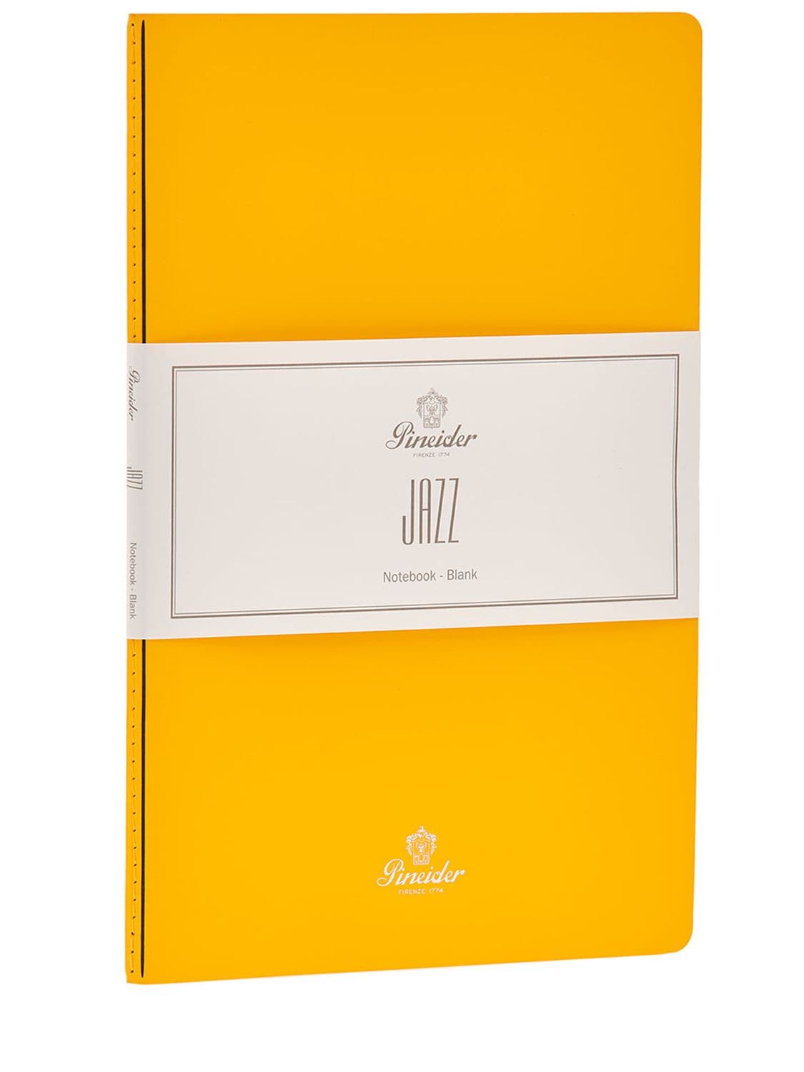 Pineider Jazz Notebook In Yellow