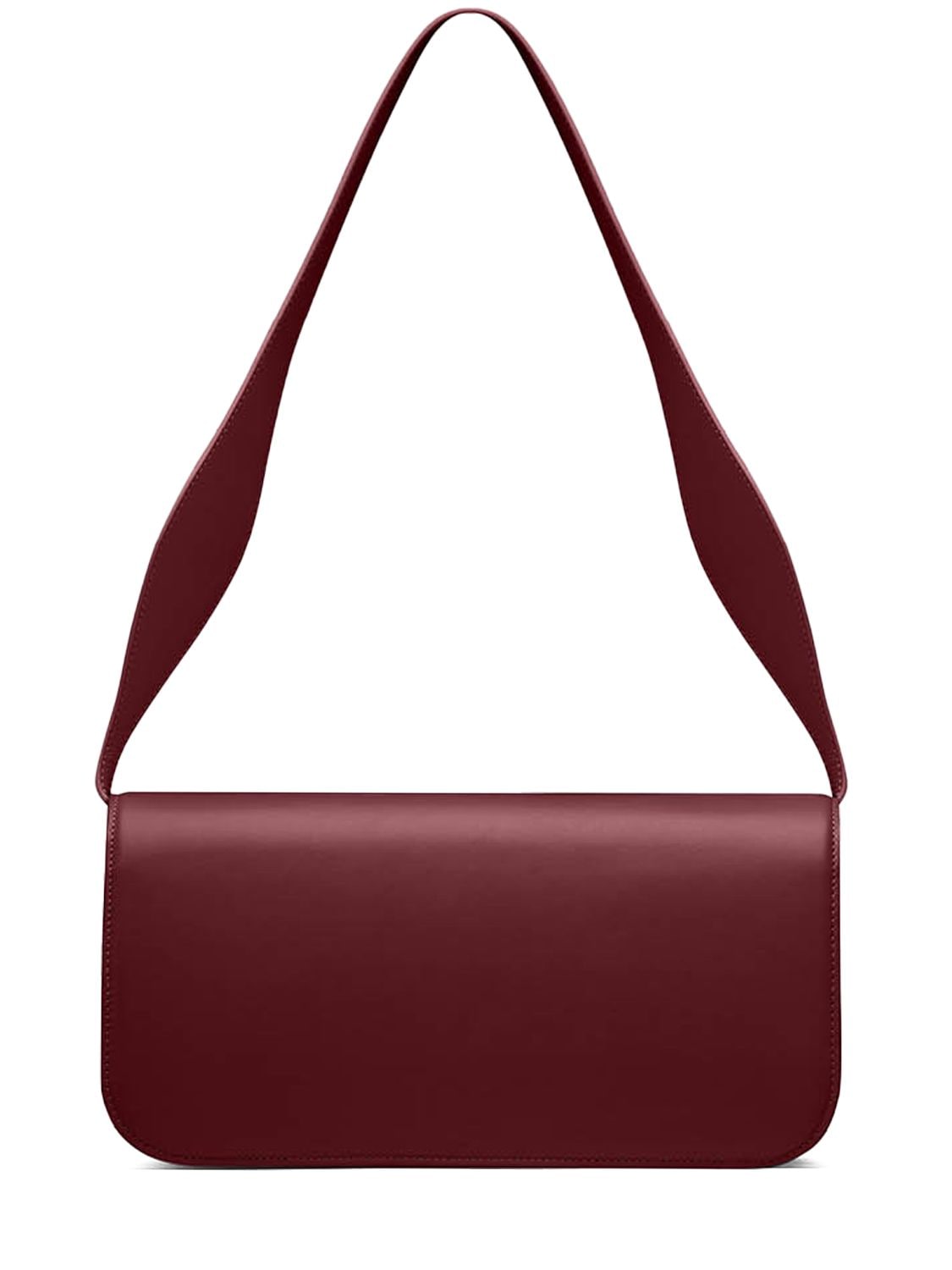 Shop Neous Phoenix Leather Shoulder Bag In Burgundy