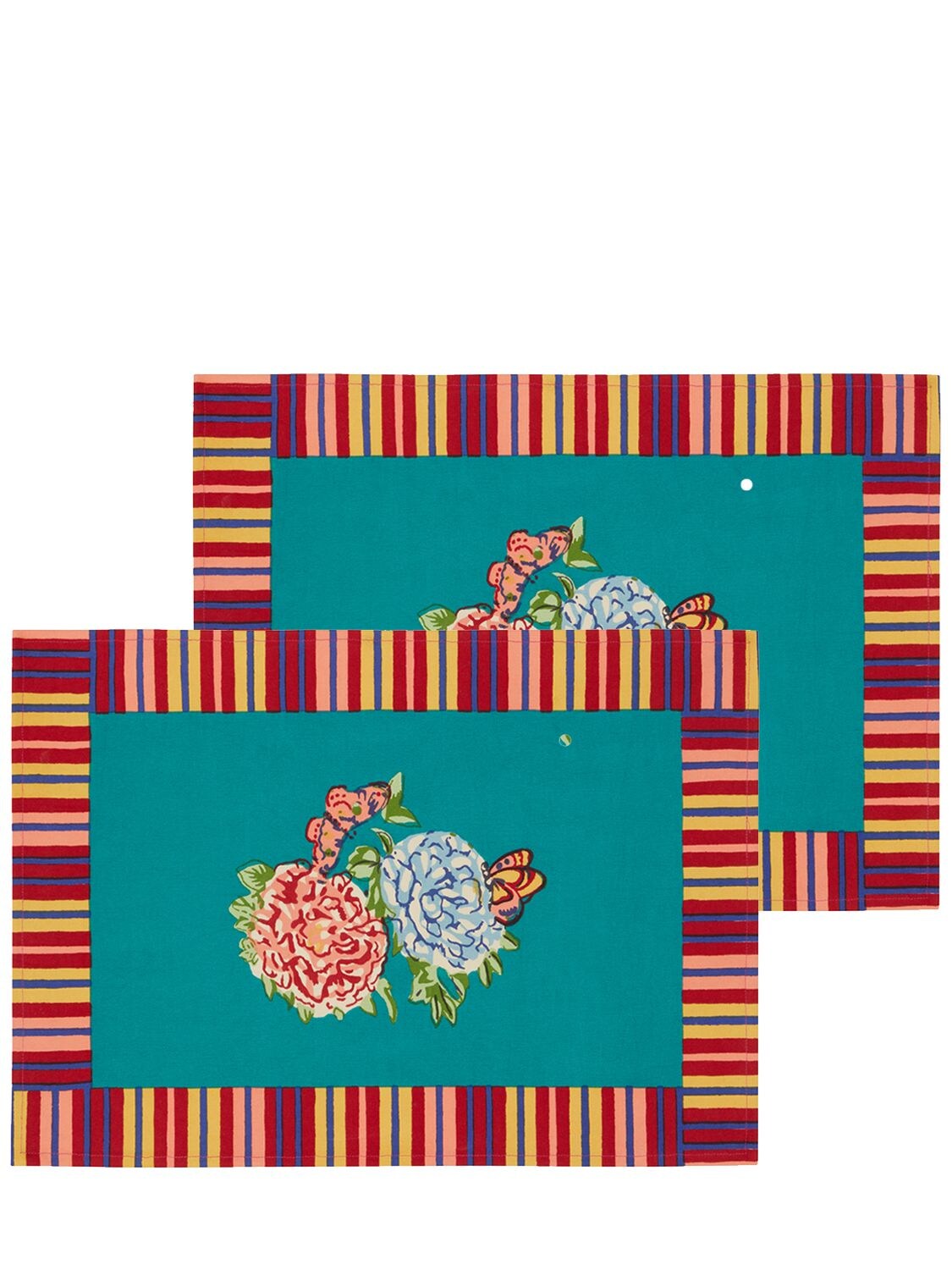 Image of Set Of 2 Queen Green Kandem Placemats