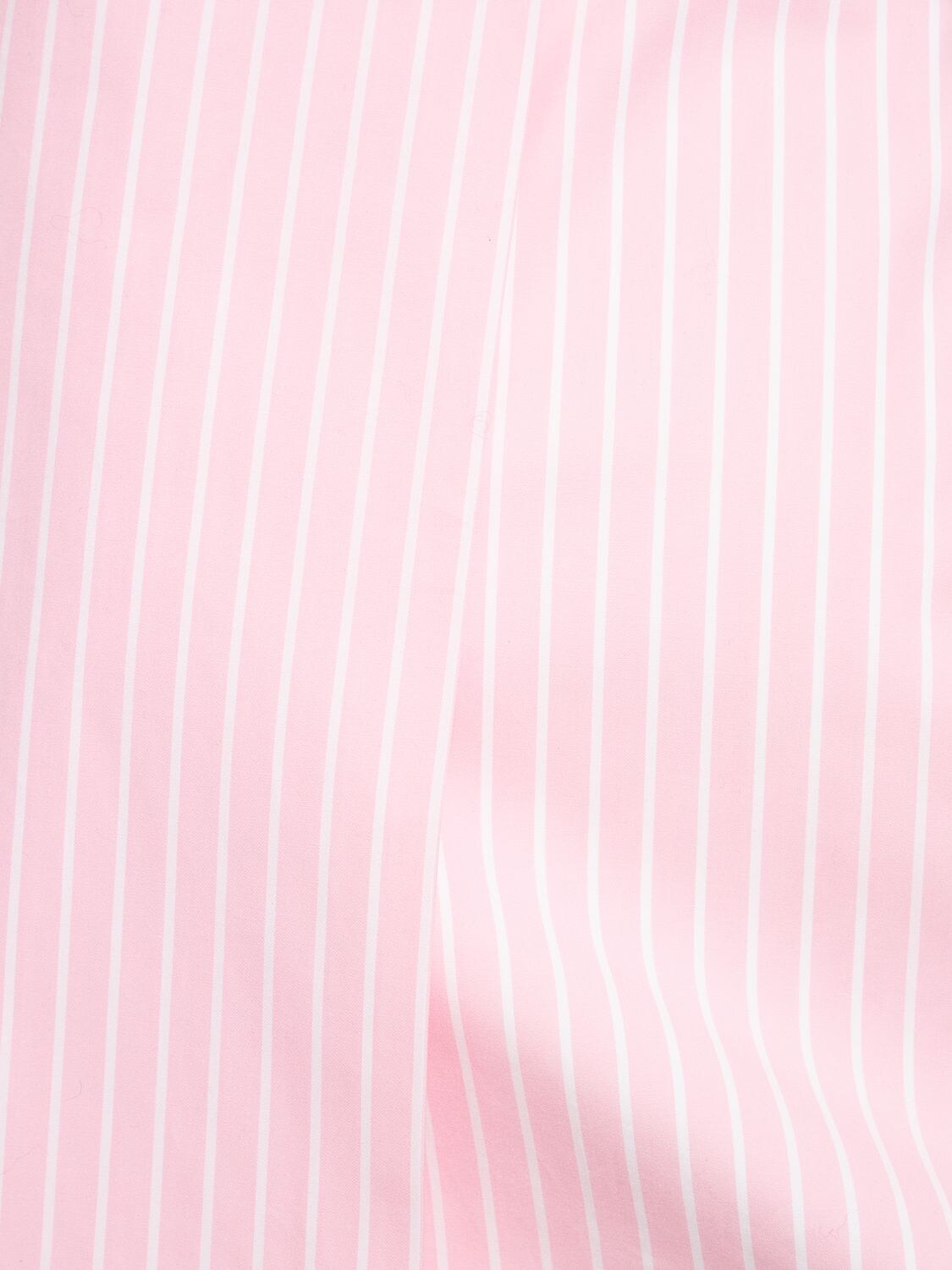 Shop Mach & Mach Embellished Striped Cotton Mini Skirt In Pink