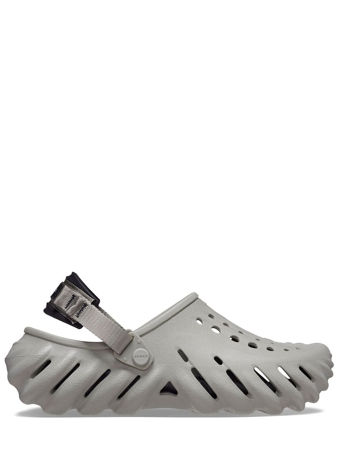 Crocs Echo Clogs In Grey