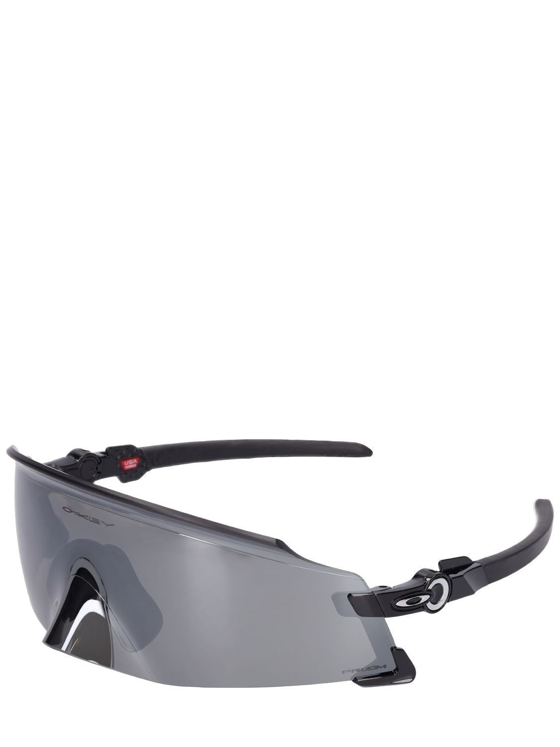 Shop Oakley Kato Prizm Mask Sunglasses In Schwarz,grau