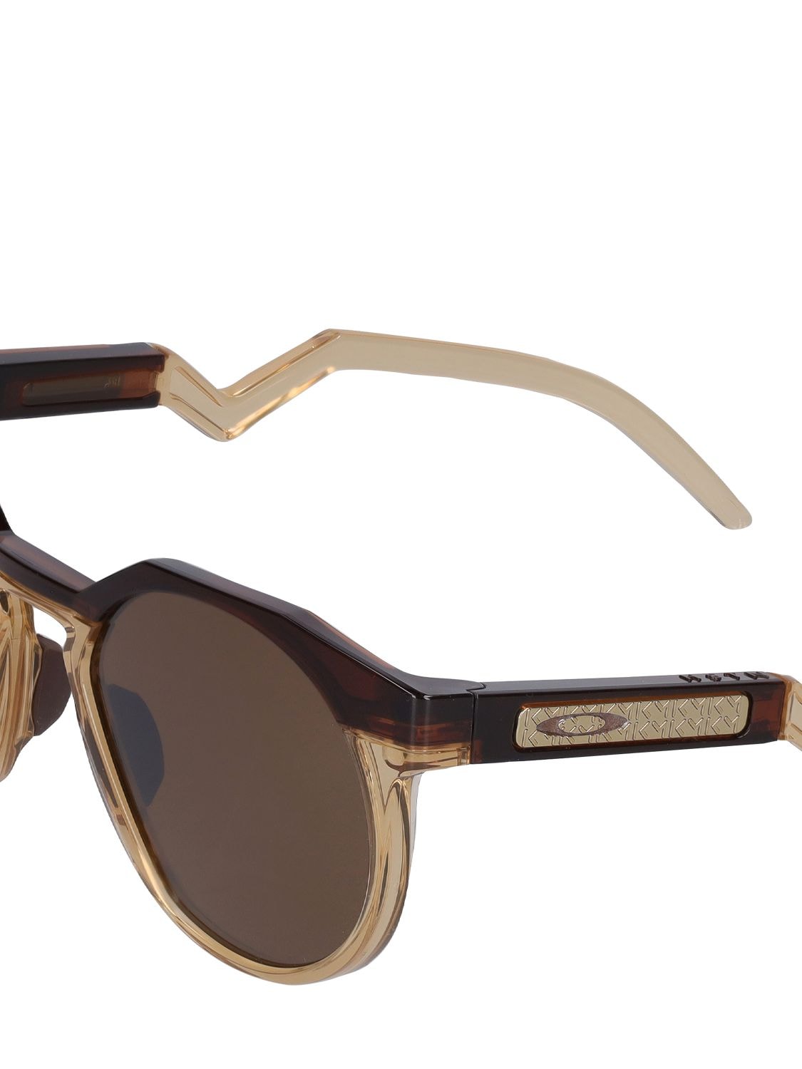 Oakley Kylian Mbappé Hstn Sunglasses In Brown,gold | ModeSens
