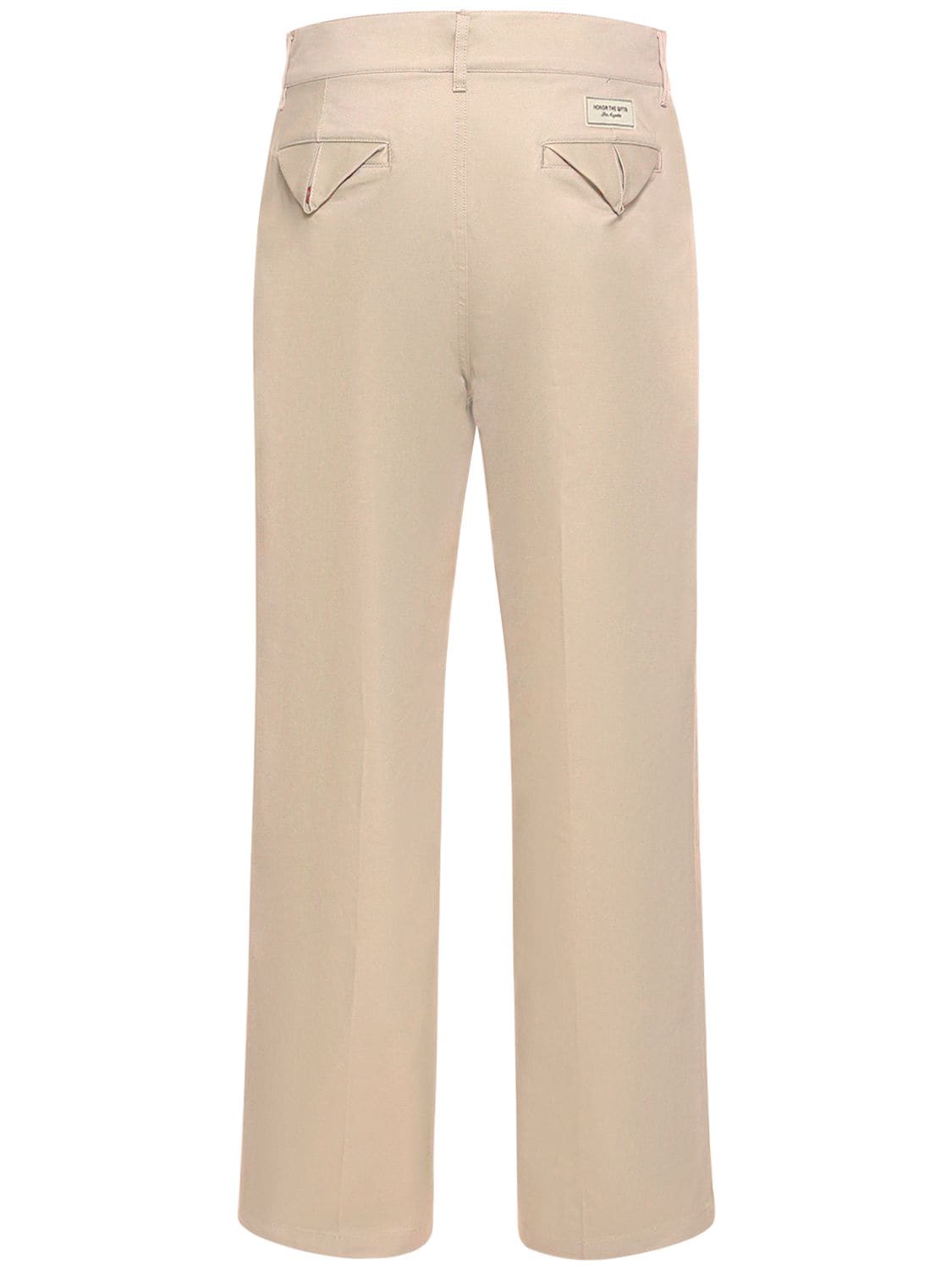 Shop Honor The Gift Cotton Twill Work Pants In Khaki