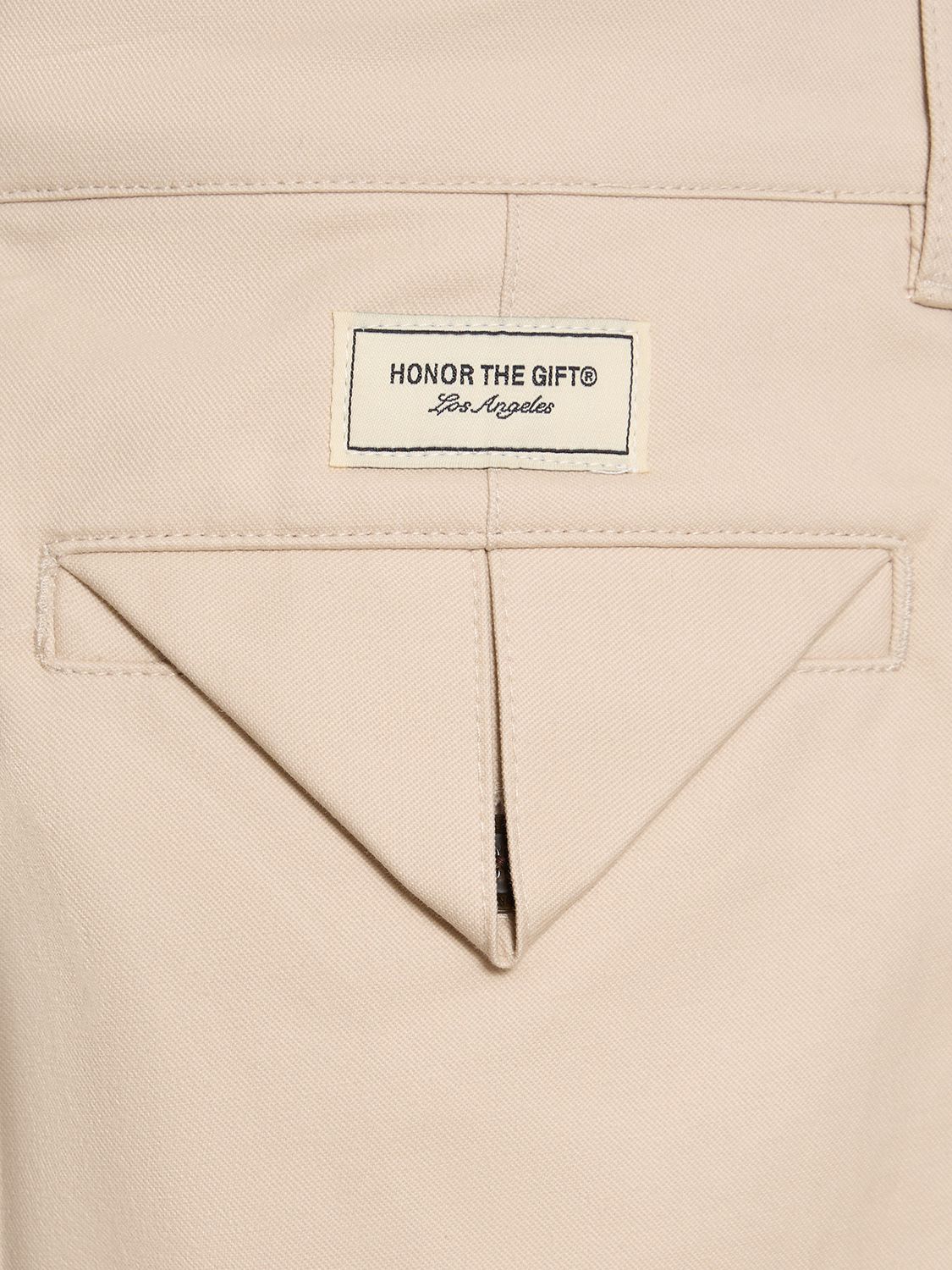 Shop Honor The Gift Cotton Twill Work Pants In Khaki