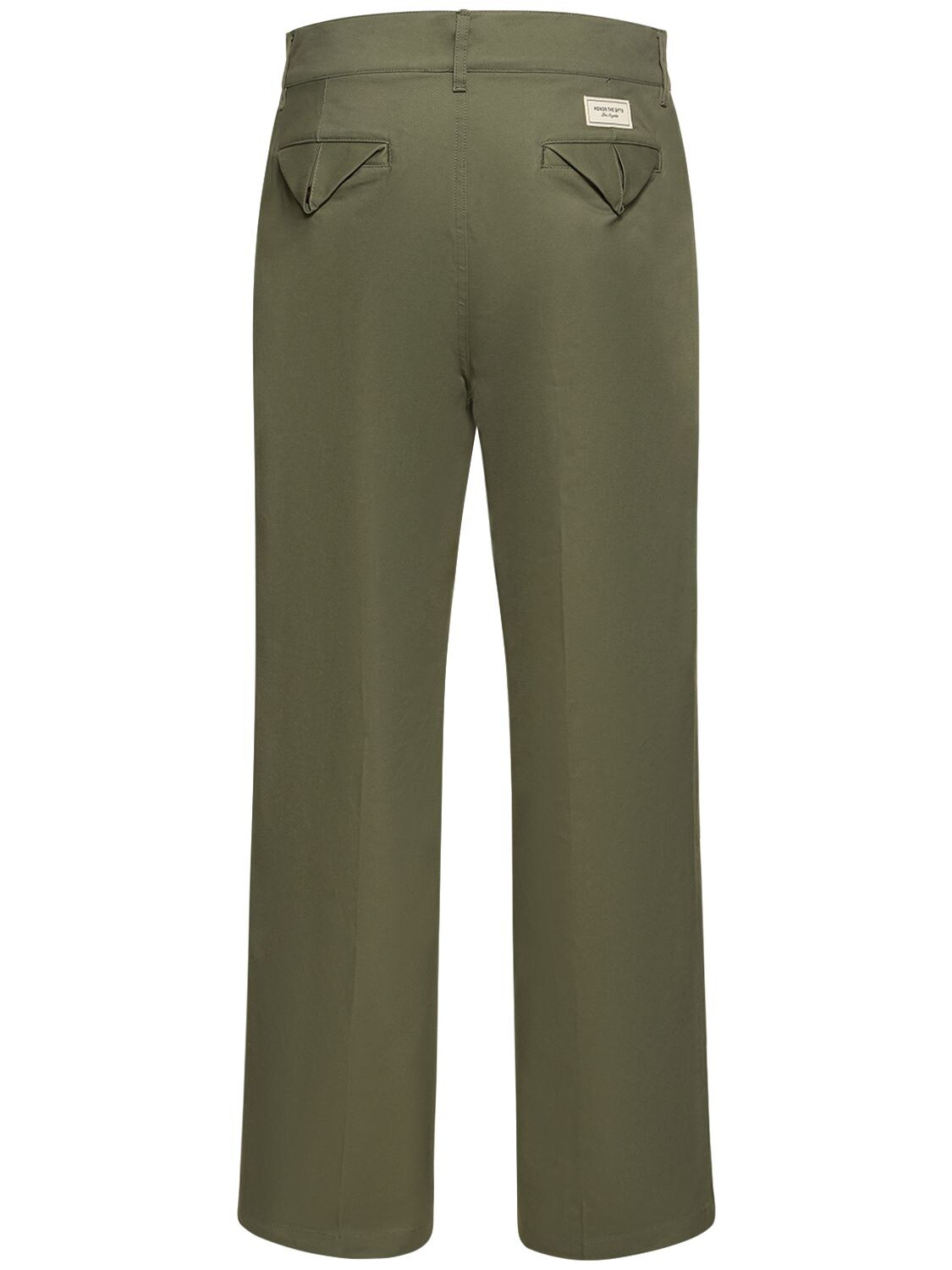 Shop Honor The Gift Cotton Twill Work Pants In Green