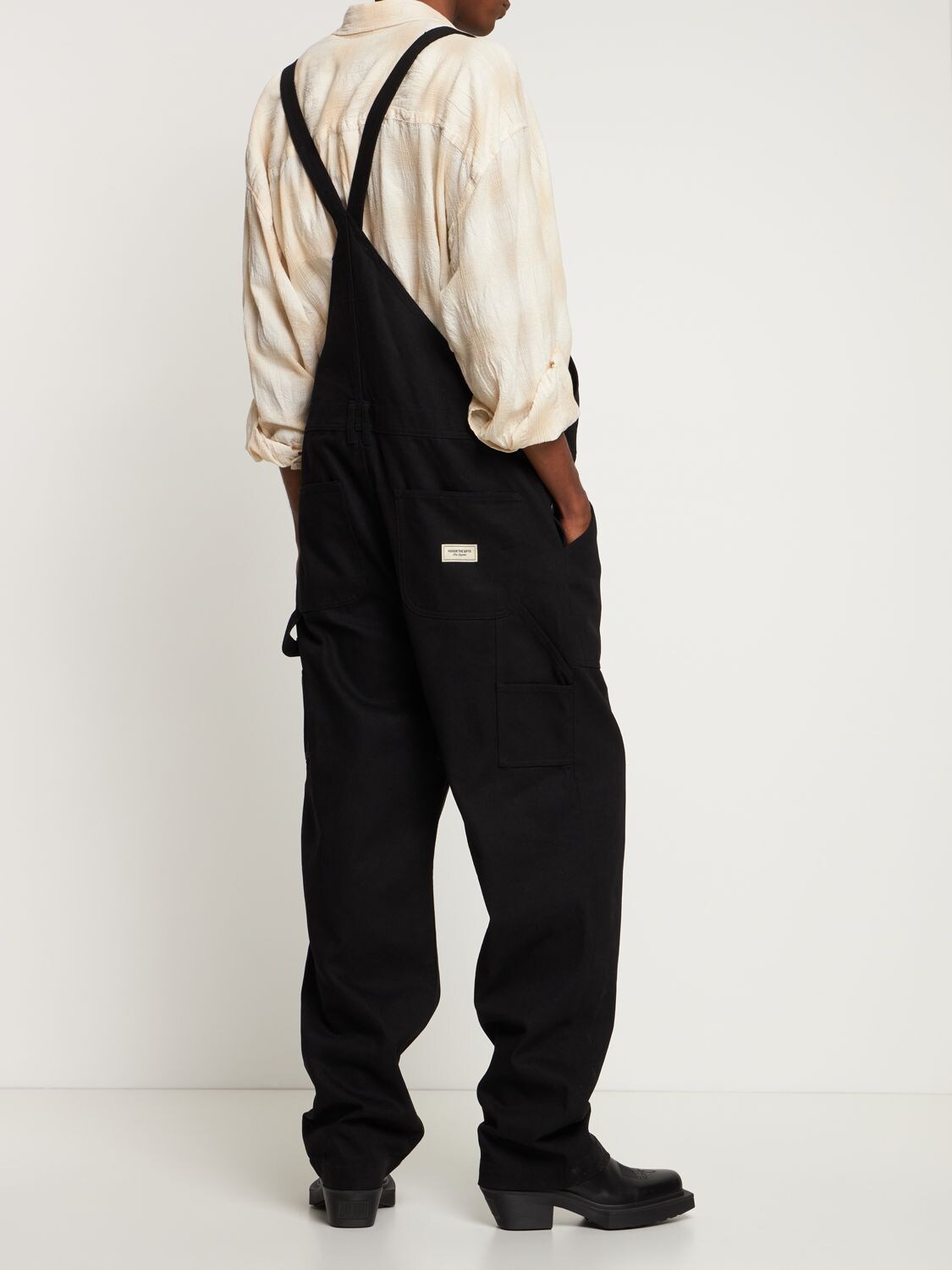 HONOR THE GIFT WORKWEAR COTTON BLEND OVERALLS W/LOGO 