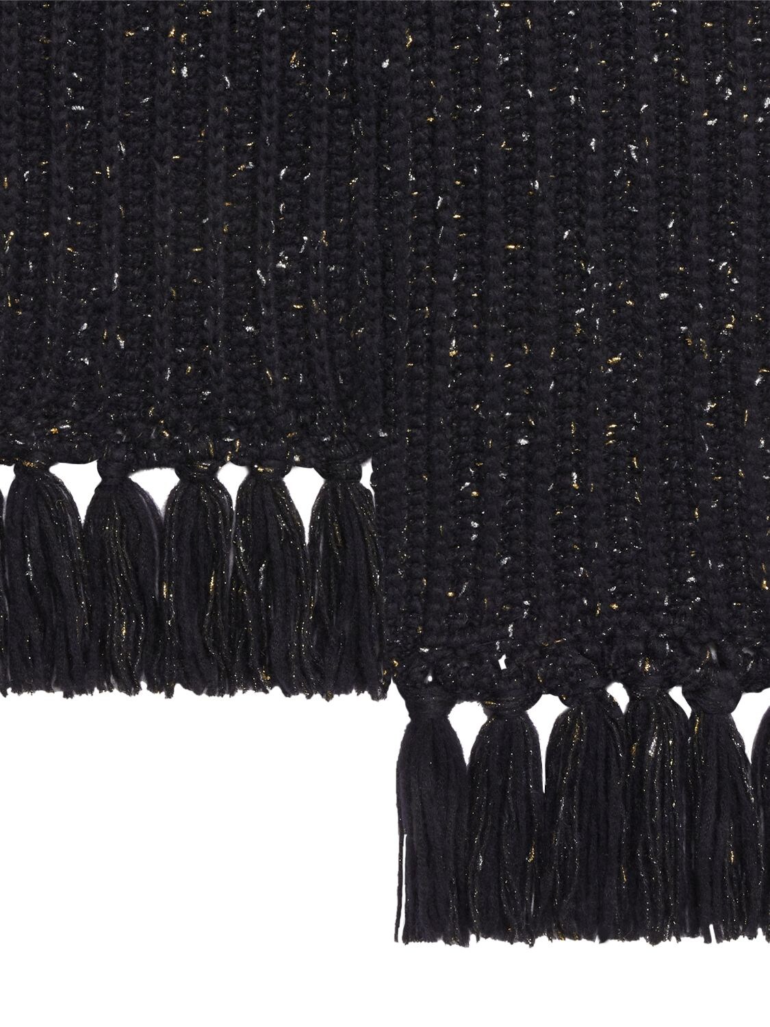 Shop Alanui Stargaze Alpaca Scarf In Dunkelblau