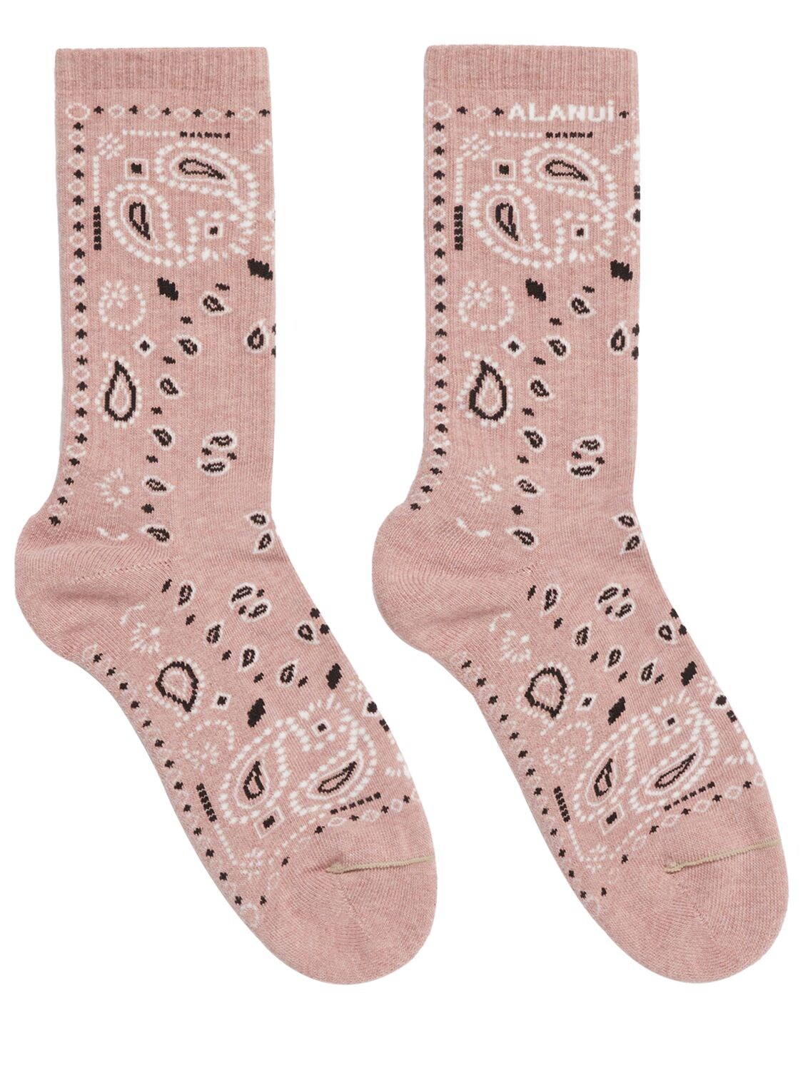 ALANUI BANDANA COTTON SOCKS