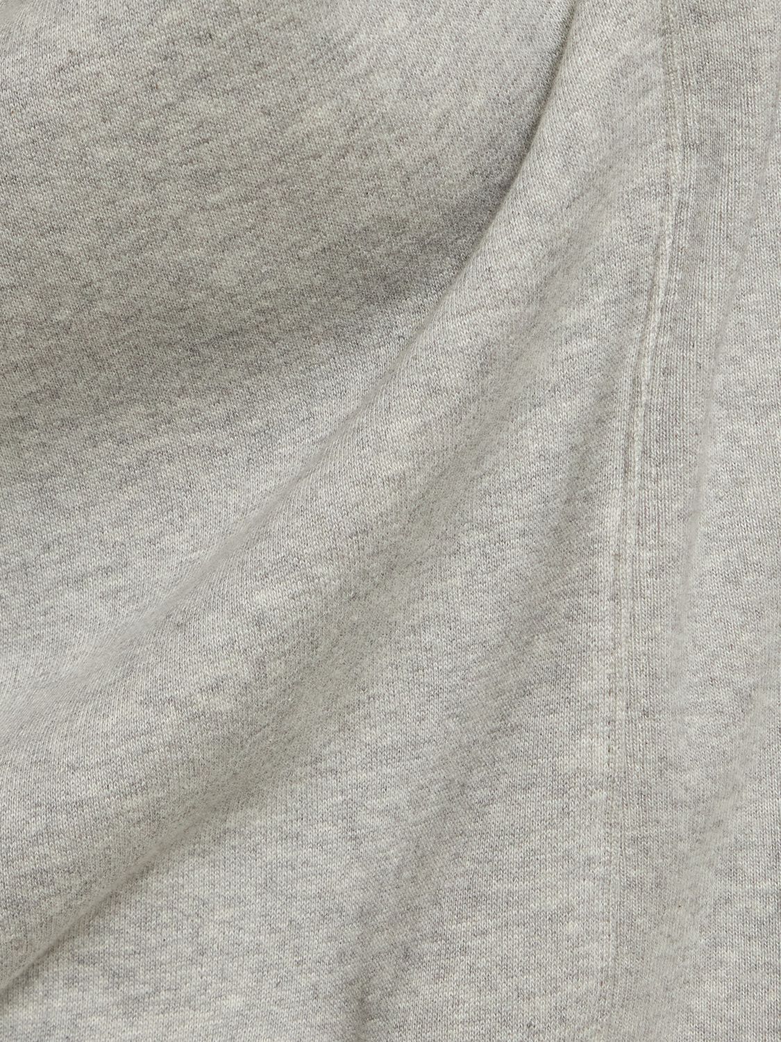 Shop Totême Cotton Crewneck Sweatshirt In Grey