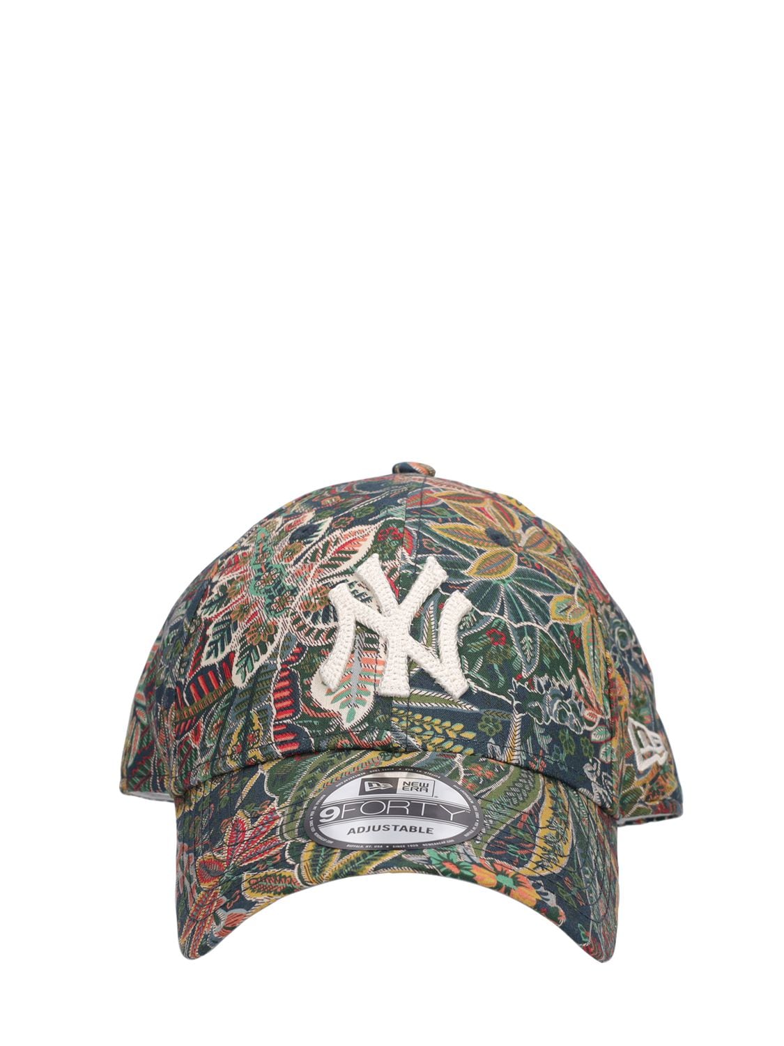 New Era Beige 9FORTY New York Yankees World Series Patch Cap -Size Uni