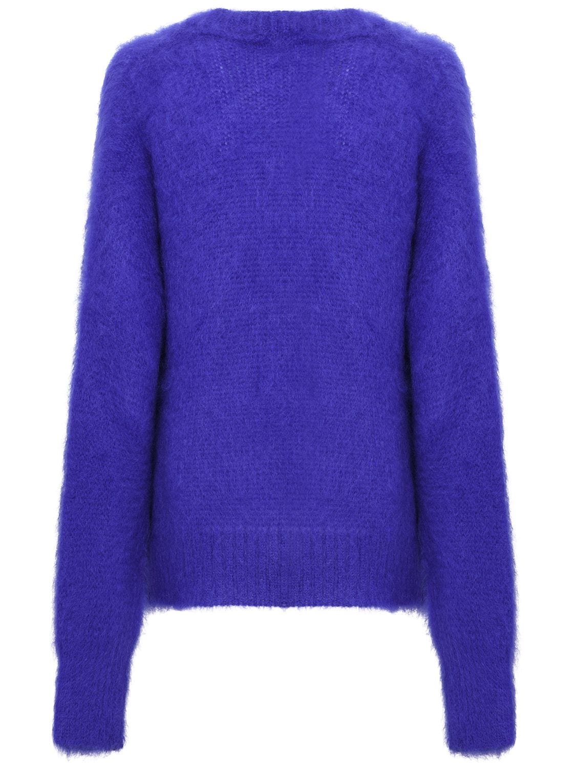 Mohair Blend Oversized Sweater – WOMEN > CLOTHING > KNITWEAR