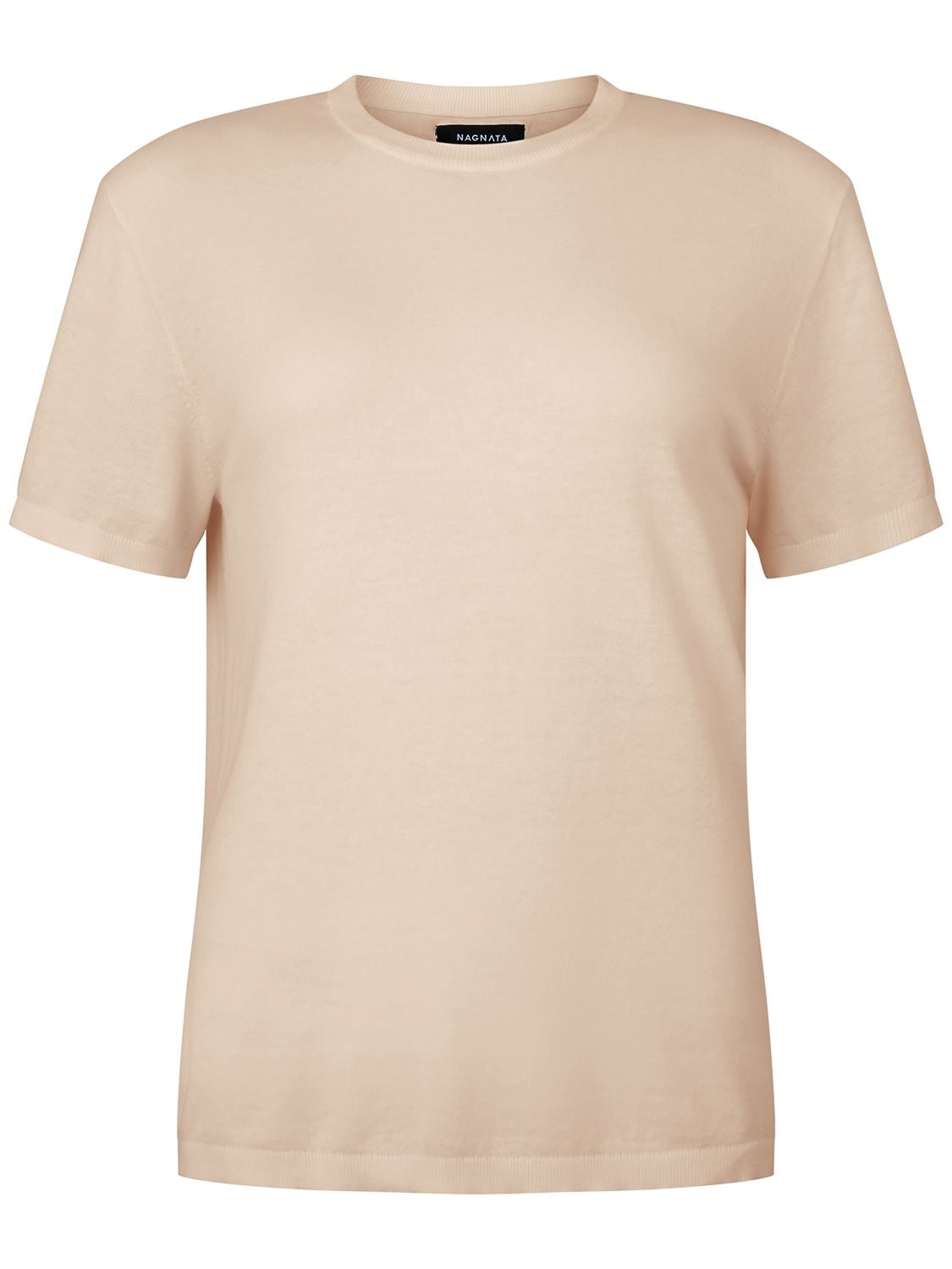 Nagnata Highligther T-shirt In Beige