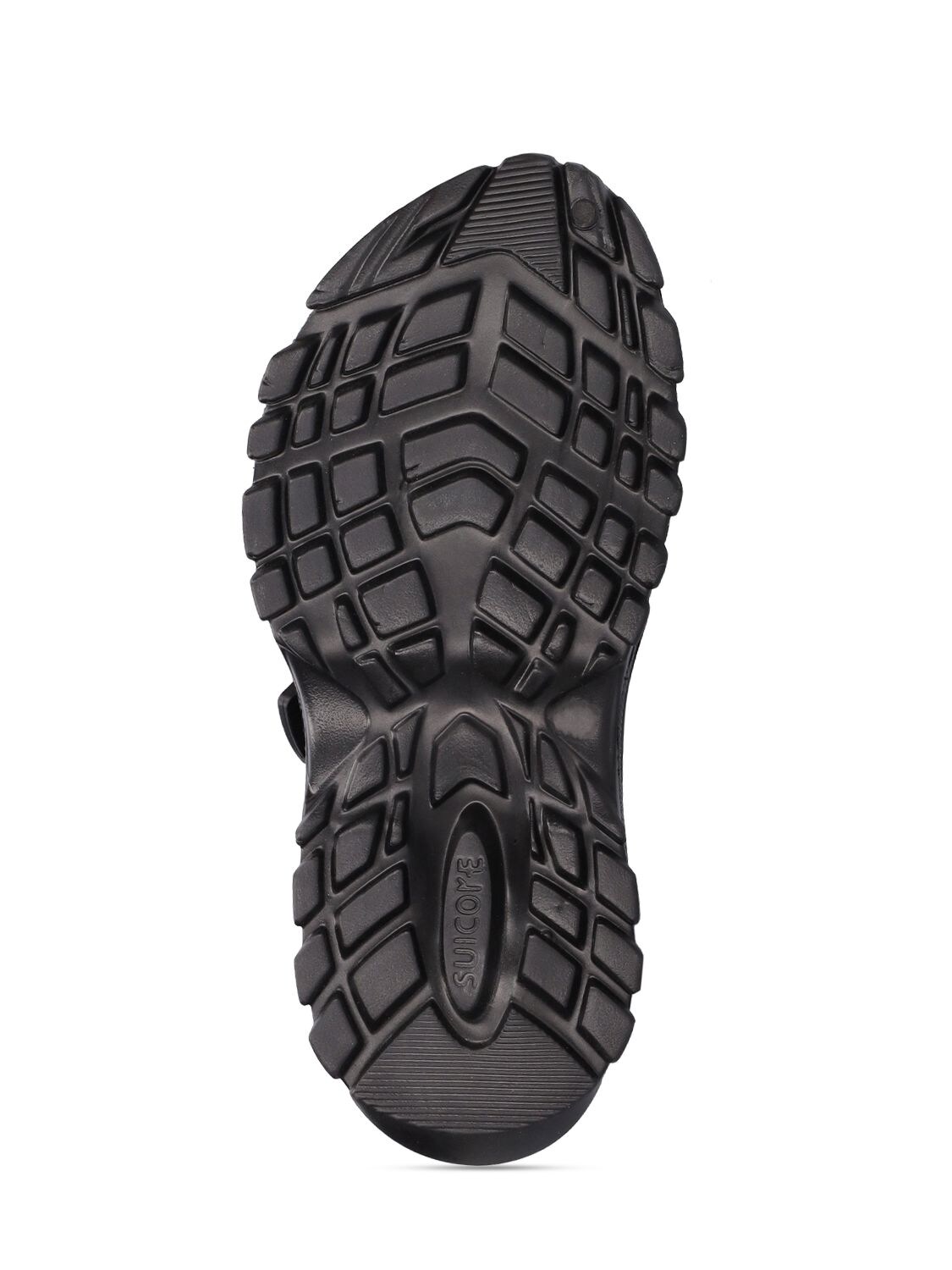 Shop Lanvin Suicoke X  Curb Sandals In Black