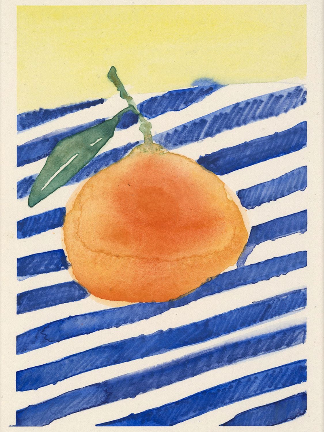 Image of Orange Print