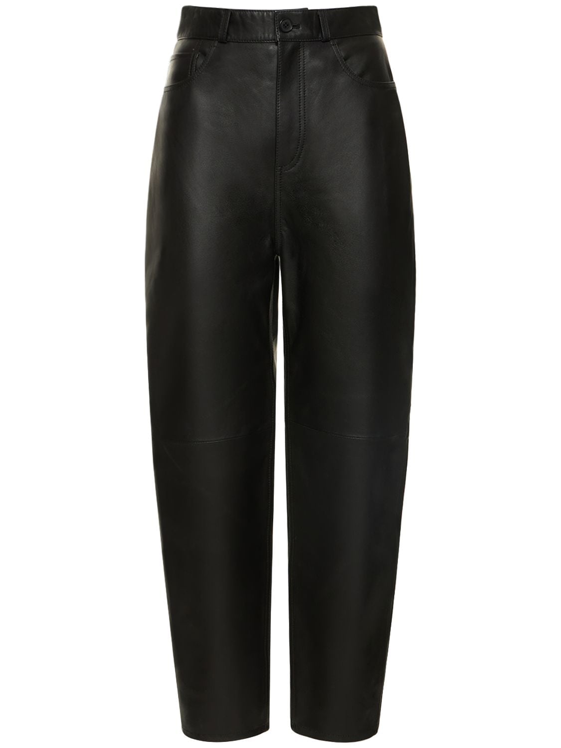 TOTEME Tapered Leather Pants