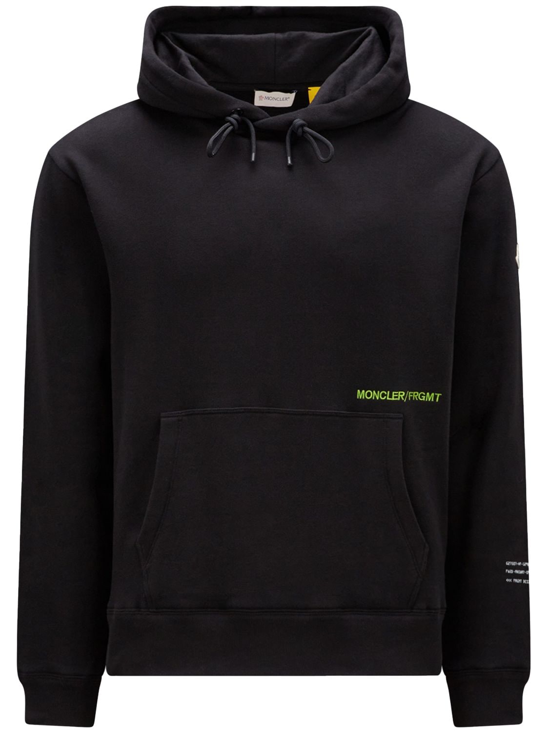Moncler Genius Moncler X Frgmt Cotton Sweatshirt Hoodie In Black